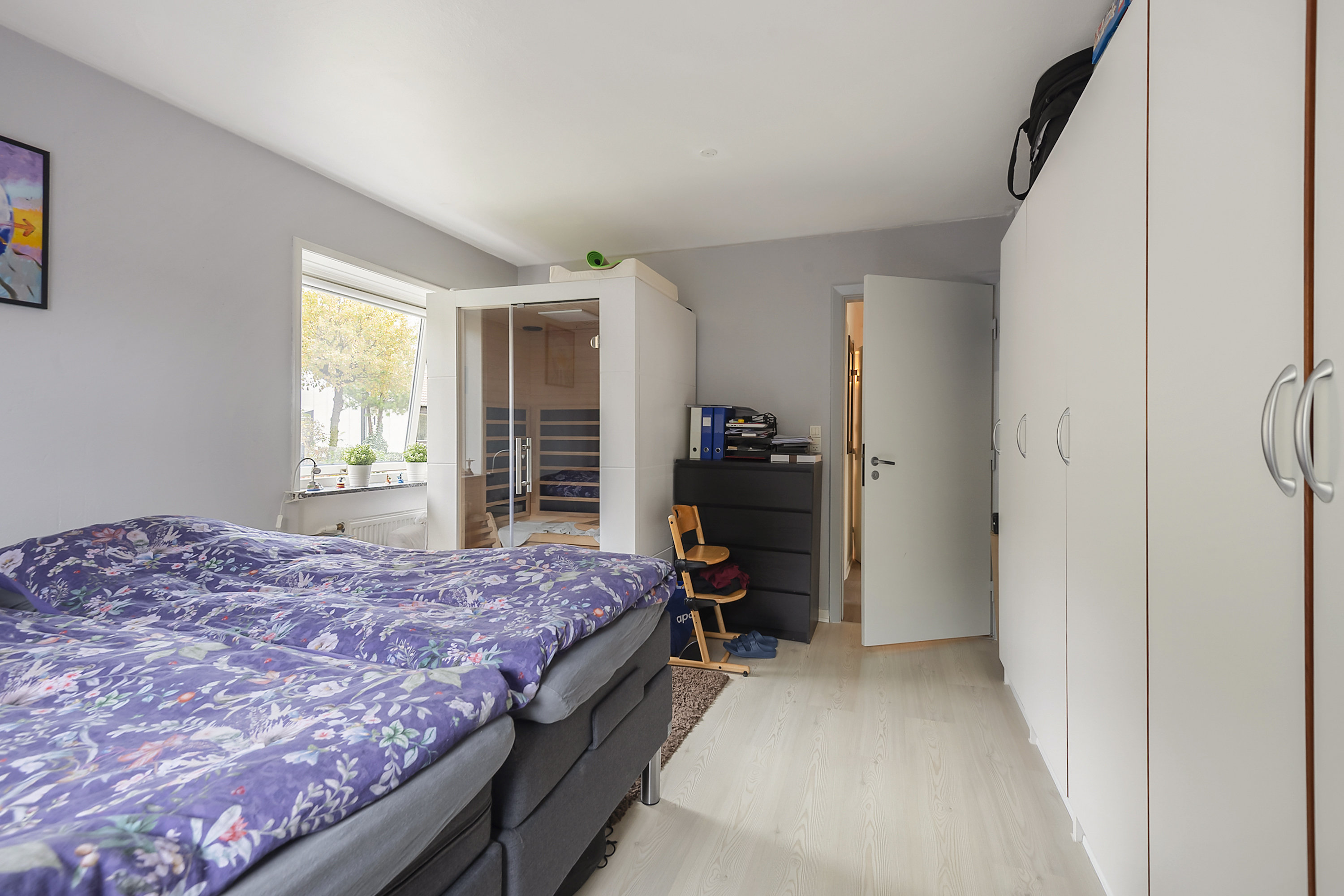 Fremhævet soveværelse billede i fuldskærmstilstand. Billede af Enghavevej 12, 6800 Varde