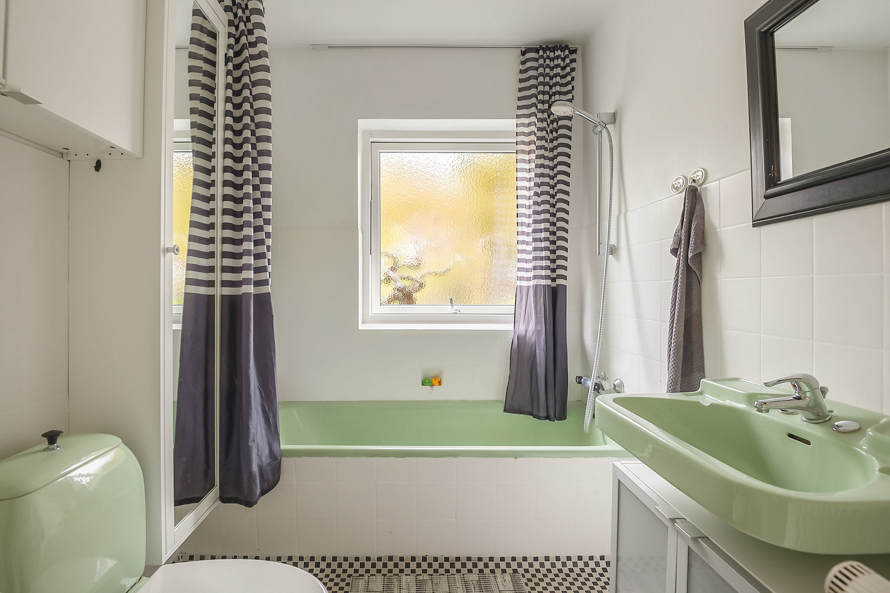 Fremhævet badeværelse billede i fuldskærmstilstand. Billede af Enghavevej 12, 6800 Varde