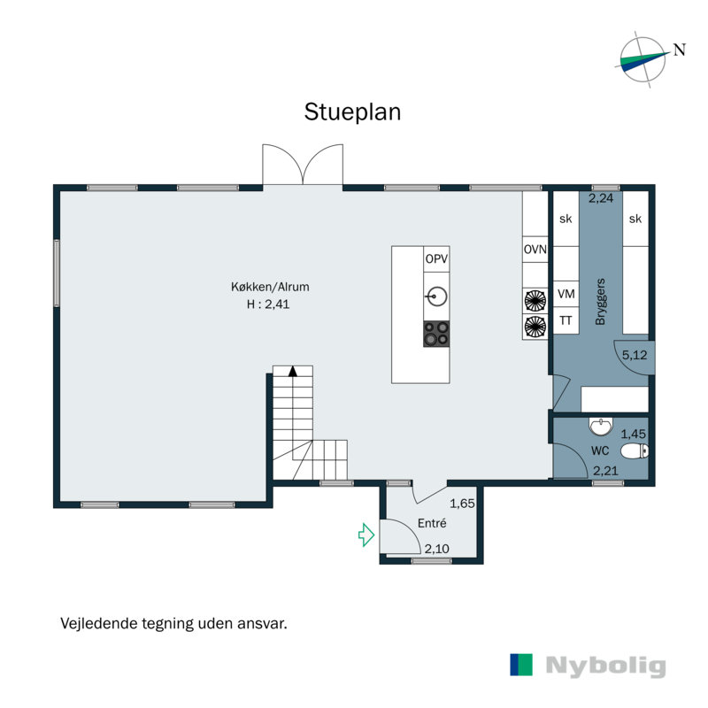 Plantegninger billede af Søvangsvej 13, 8355 Solbjerg