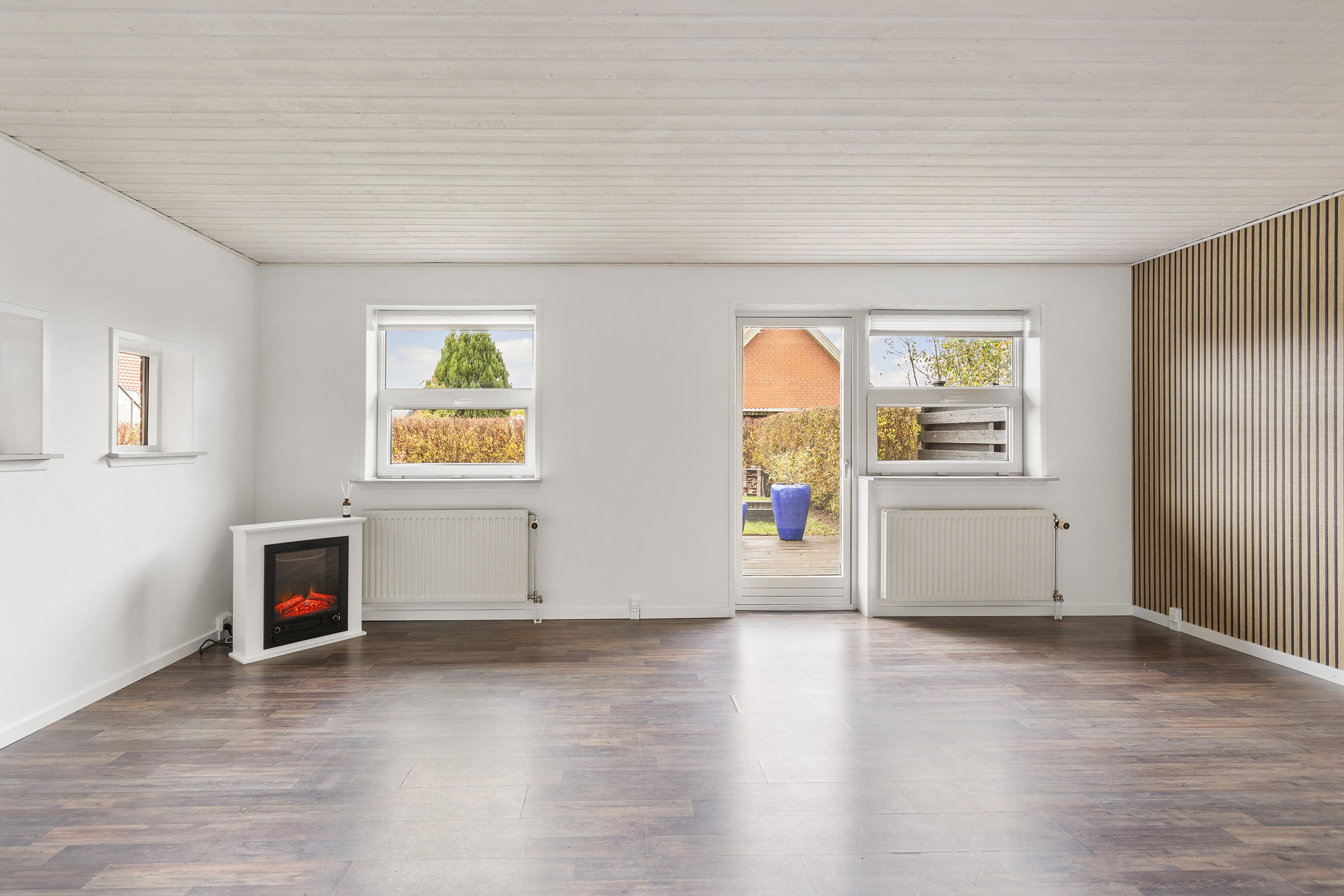 Fremhævet stue billede i fuldskærmstilstand. Billede af Otto Mallings Kvarter 25, 9700 Brønderslev