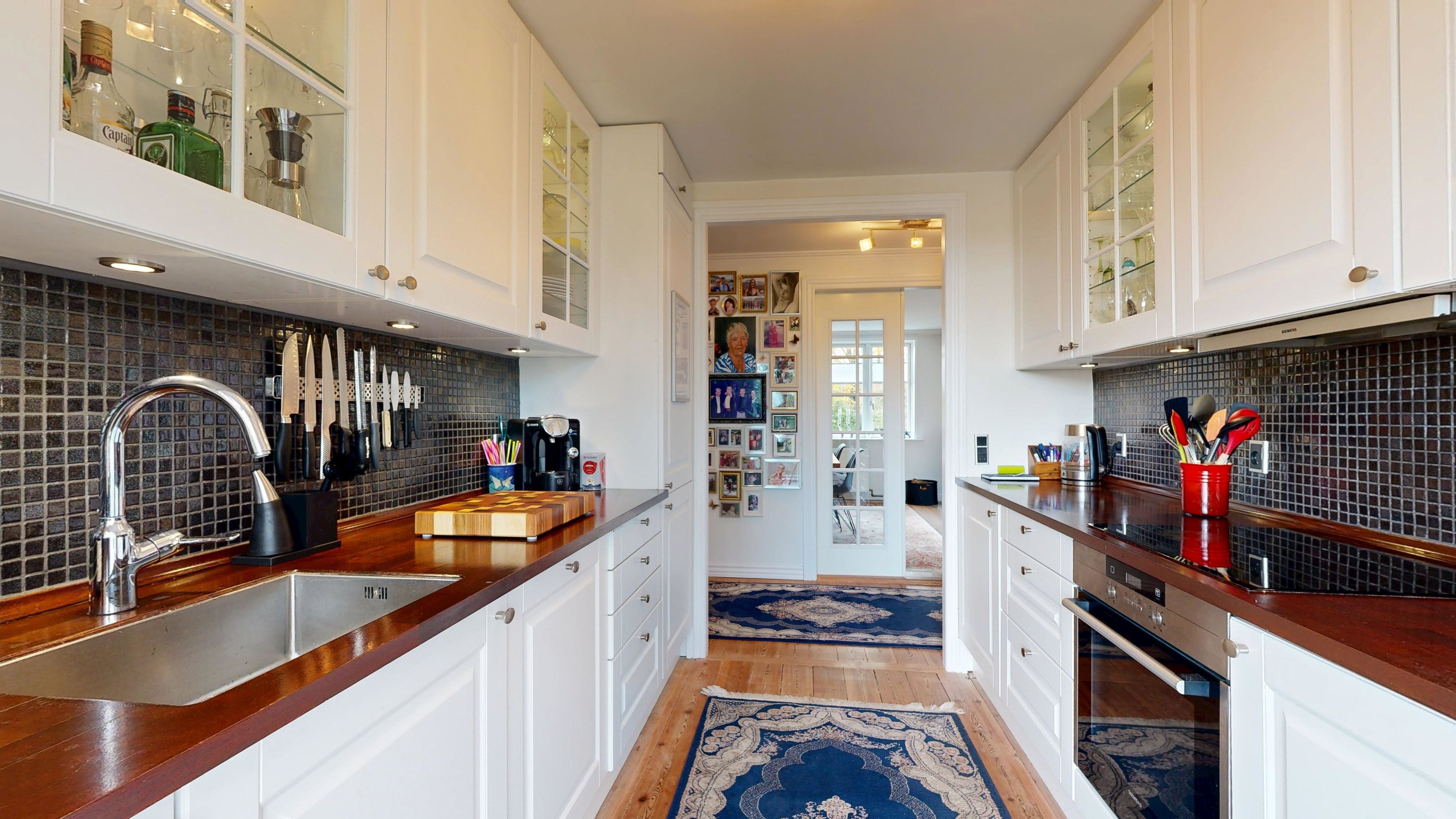 Fremhævet køkken billede i fuldskærmstilstand. Billede af Ansvej 55, 1., 8600 Silkeborg