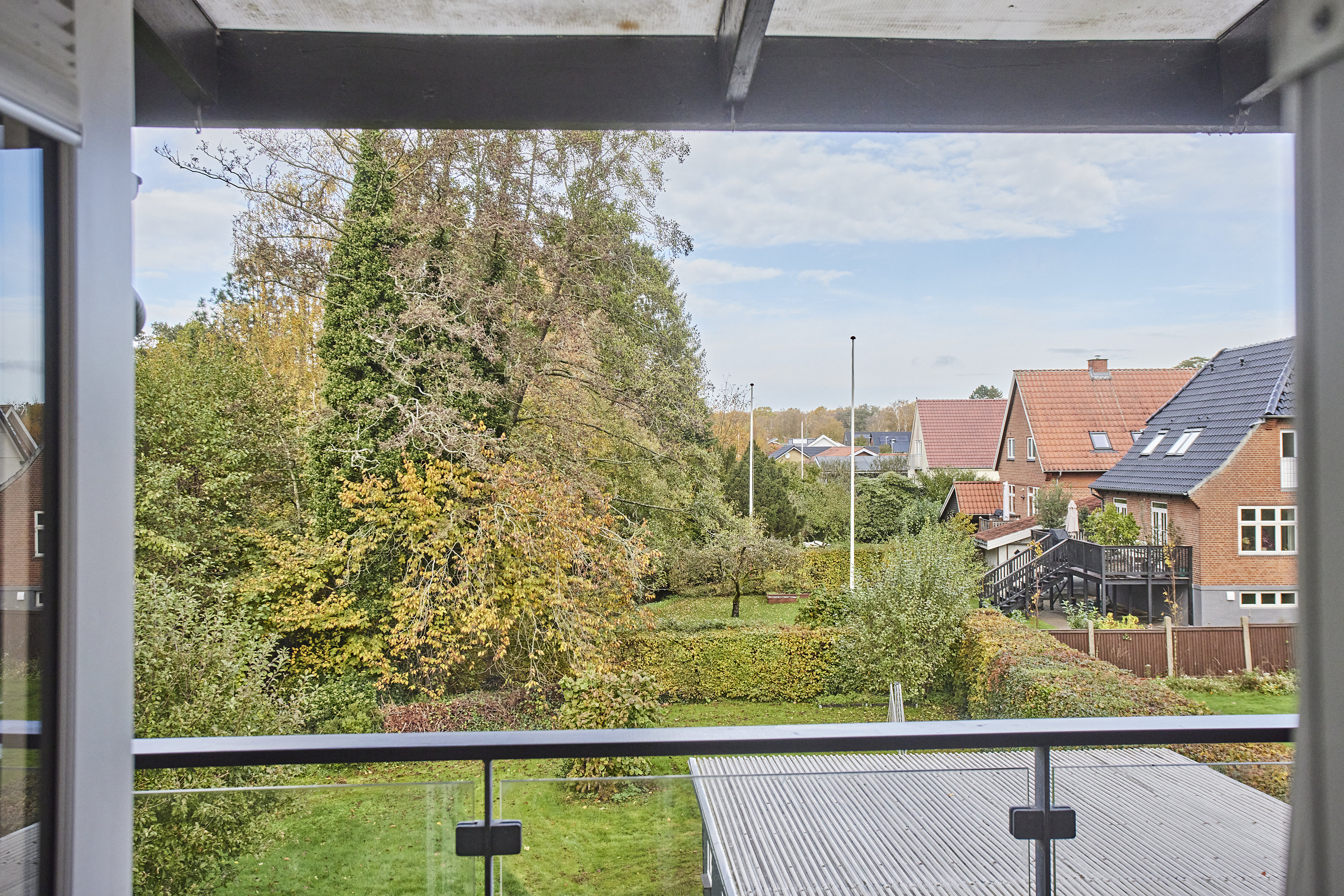 Fremhævet altan billede i fuldskærmstilstand. Billede af Ansvej 55, 1., 8600 Silkeborg