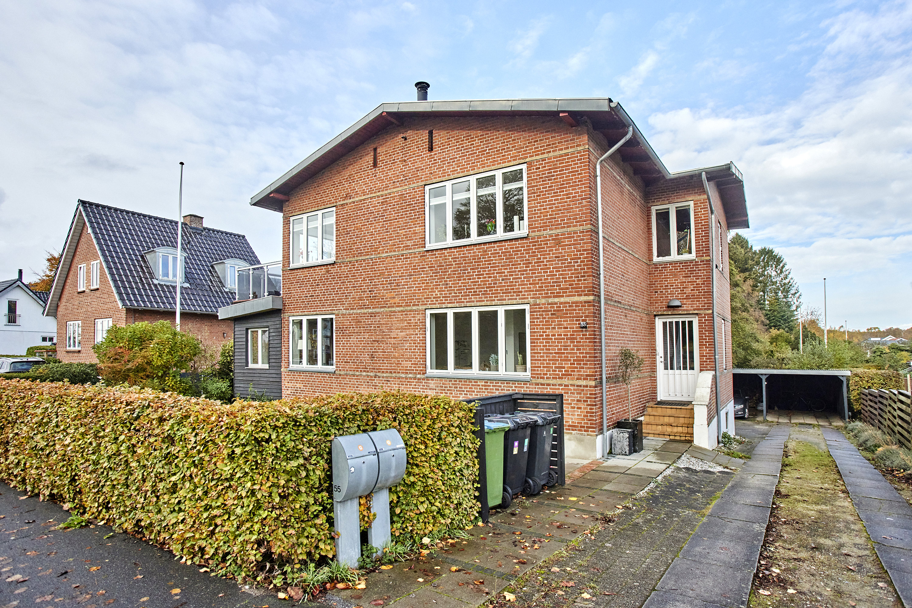 Miniaturebillede 1: ejendommen. Billede af Ansvej 55, 1., 8600 Silkeborg