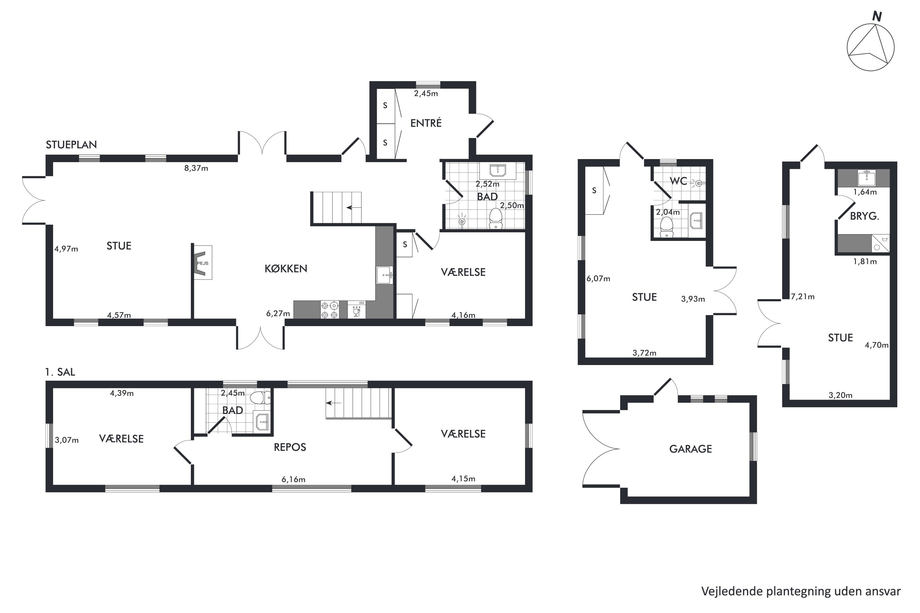 Plantegninger billede af Østerbyvej 20, Østerby, 9990 Skagen