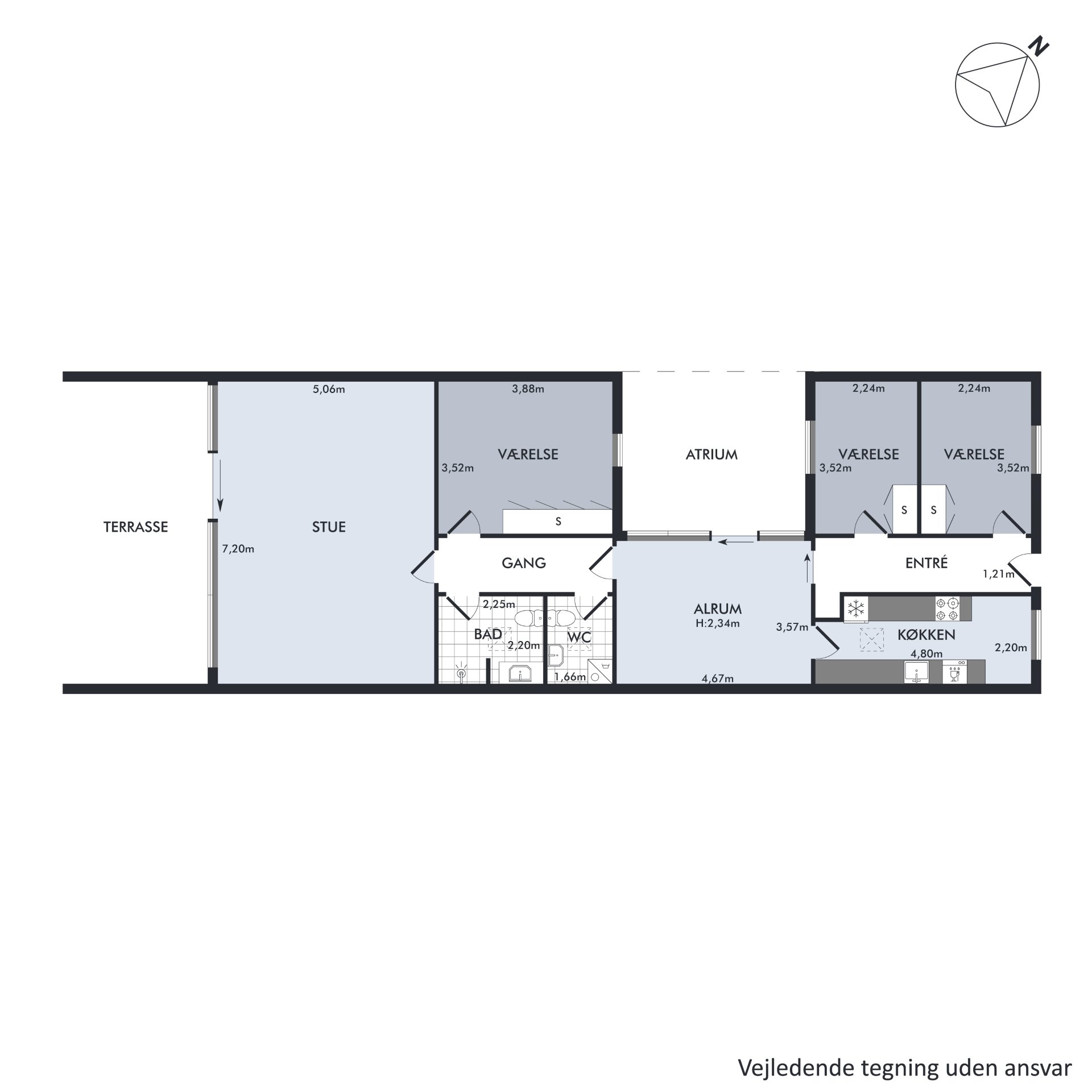 Plantegninger billede af Skolevej 4A, 8250 Egå