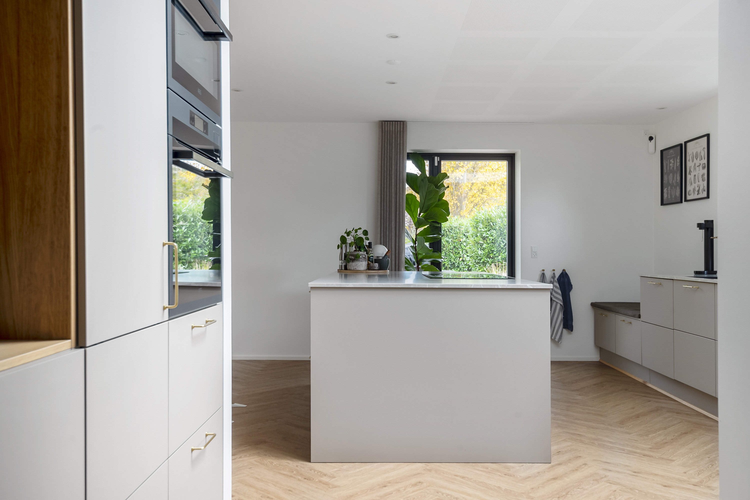 Fremhævet køkken billede i fuldskærmstilstand. Billede af Rosenvænget 45, 6800 Varde