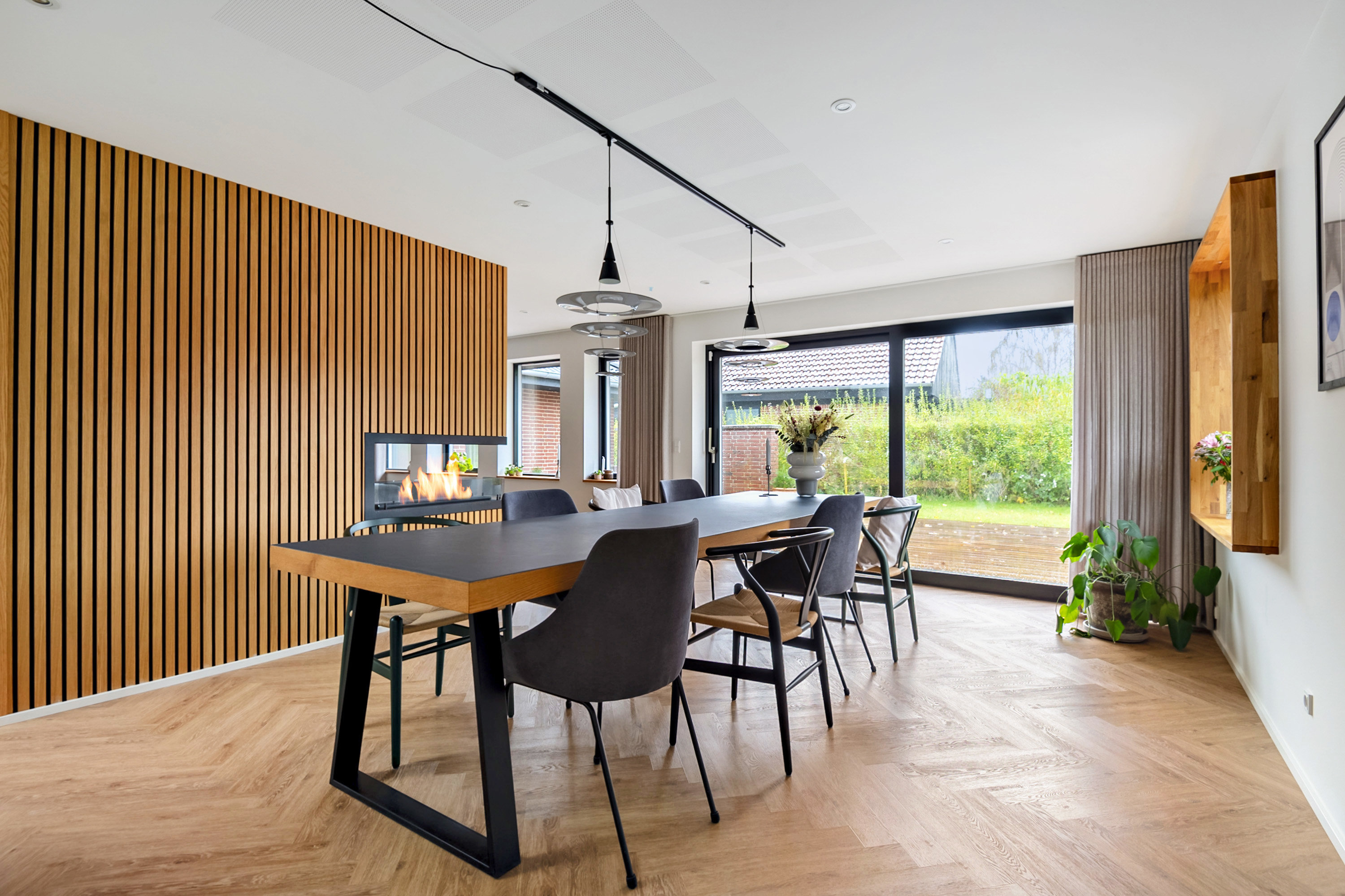 Fremhævet spisestue billede i fuldskærmstilstand. Billede af Rosenvænget 45, 6800 Varde