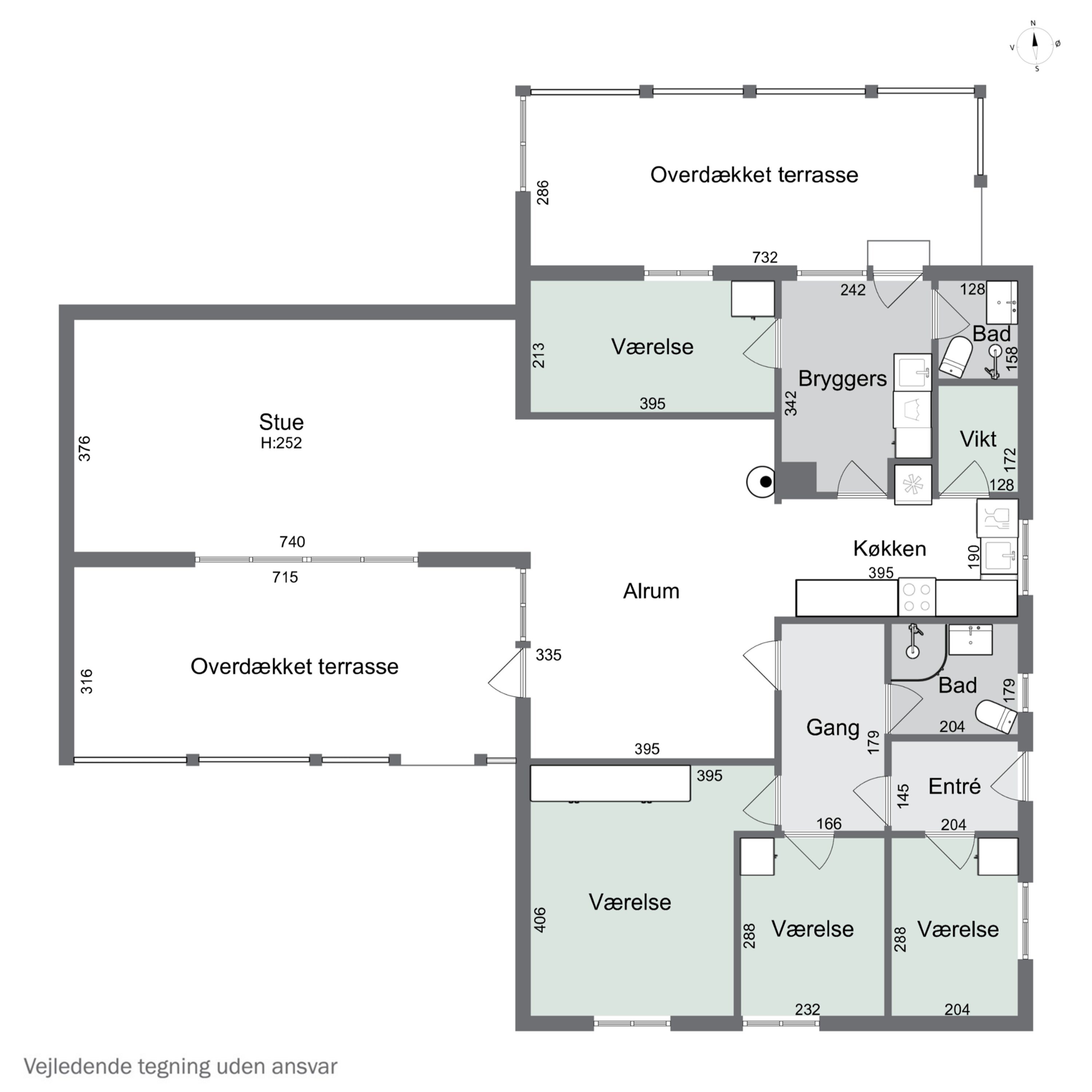 Plantegninger billede af Egevænget 38, 7730 Hanstholm