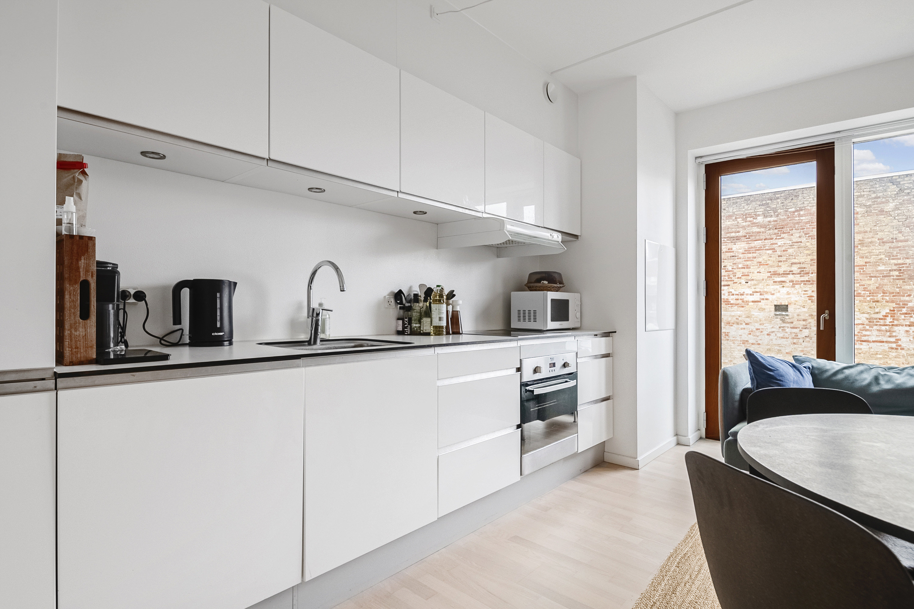 Fremhævet spisekøkken billede i fuldskærmstilstand. Billede af Nørrebrogade 20F, 3. th., 8000 Aarhus C