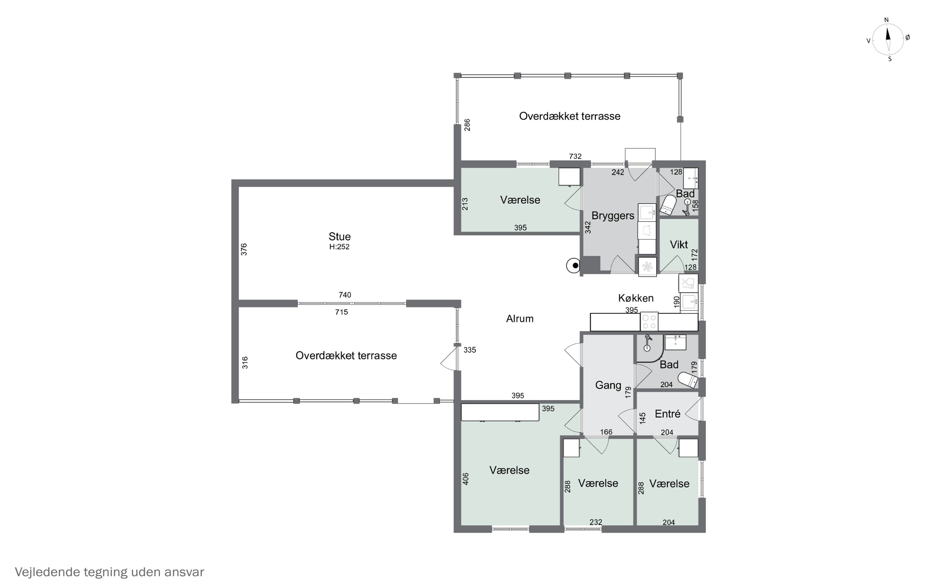 Plantegninger billede af Egevænget 38, 7730 Hanstholm