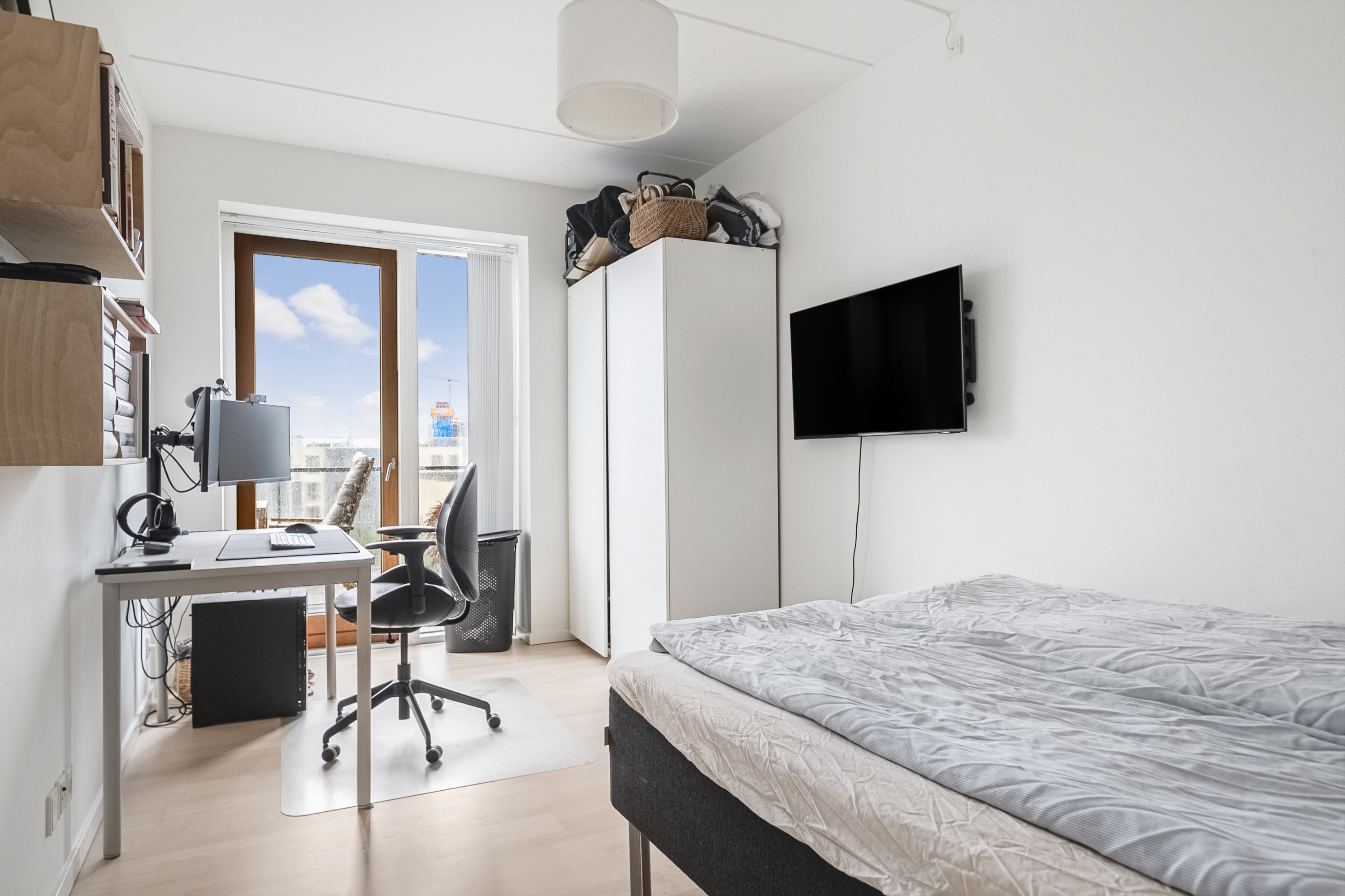 Fremhævet soveværelse billede i fuldskærmstilstand. Billede af Nørrebrogade 20F, 3. th., 8000 Aarhus C