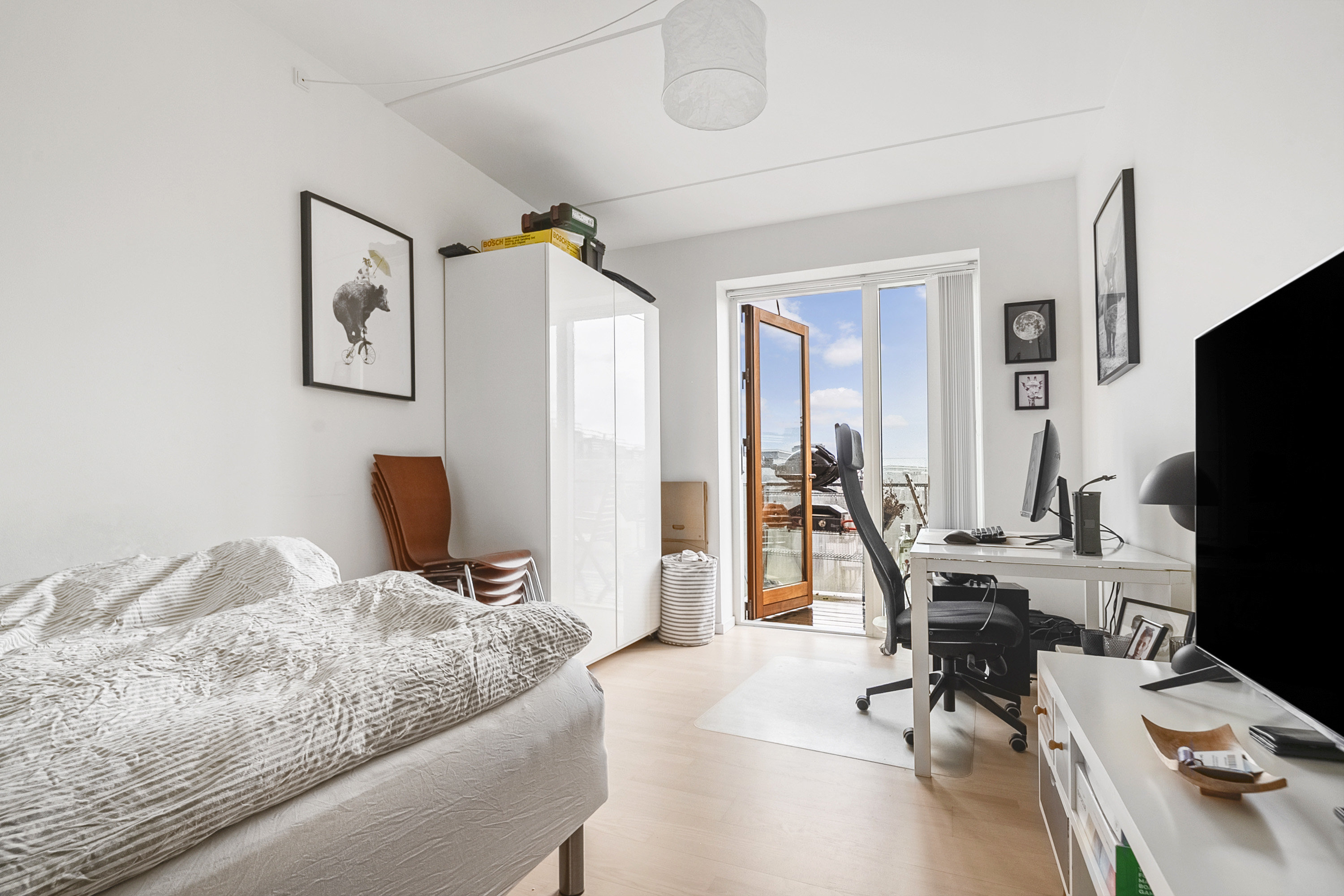 Fremhævet soveværelse billede i fuldskærmstilstand. Billede af Nørrebrogade 20F, 3. th., 8000 Aarhus C