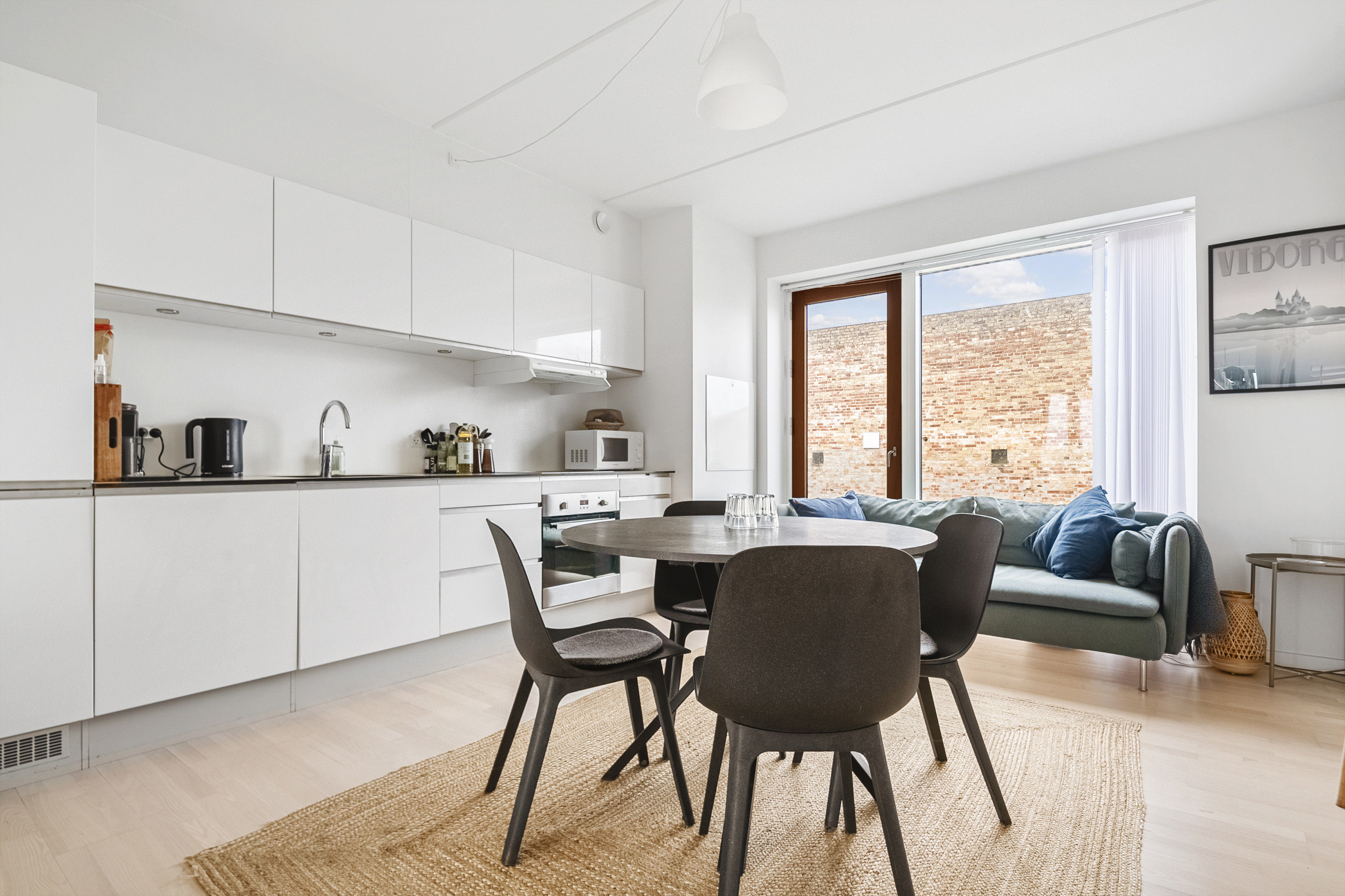 Fremhævet spisekøkken billede i fuldskærmstilstand. Billede af Nørrebrogade 20F, 3. th., 8000 Aarhus C