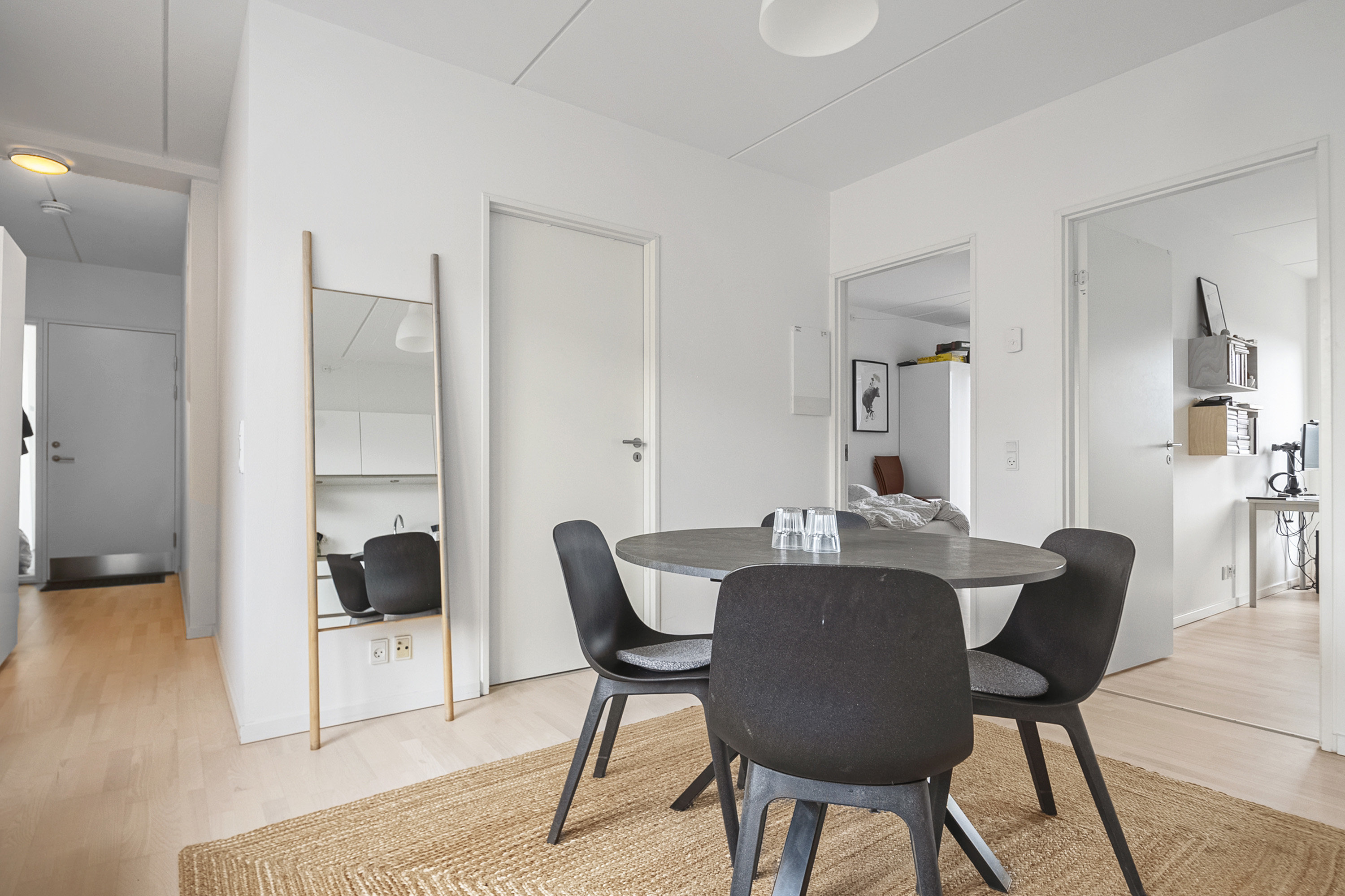 Fremhævet spisestue billede i fuldskærmstilstand. Billede af Nørrebrogade 20F, 3. th., 8000 Aarhus C