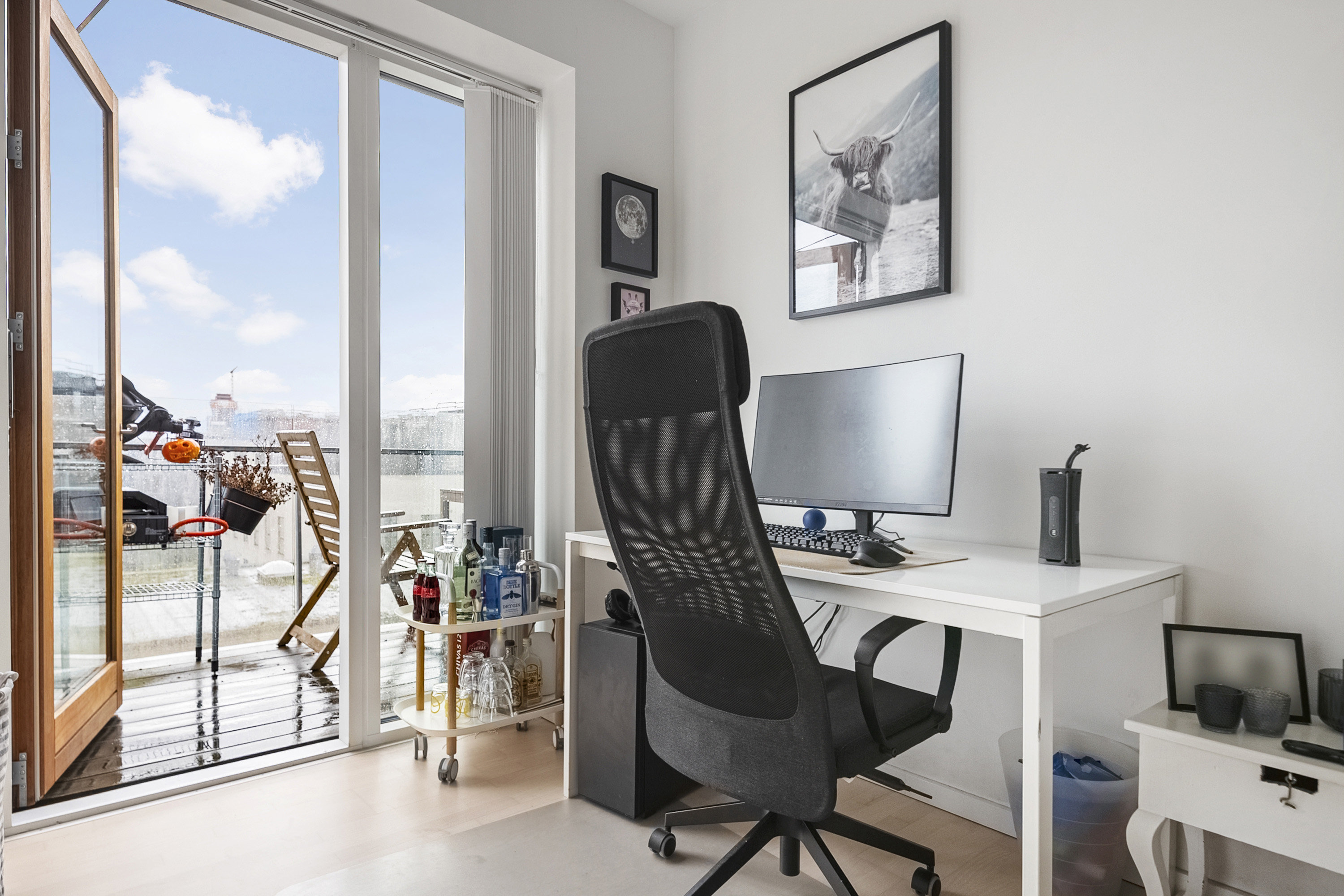 Fremhævet kontor billede i fuldskærmstilstand. Billede af Nørrebrogade 20F, 3. th., 8000 Aarhus C