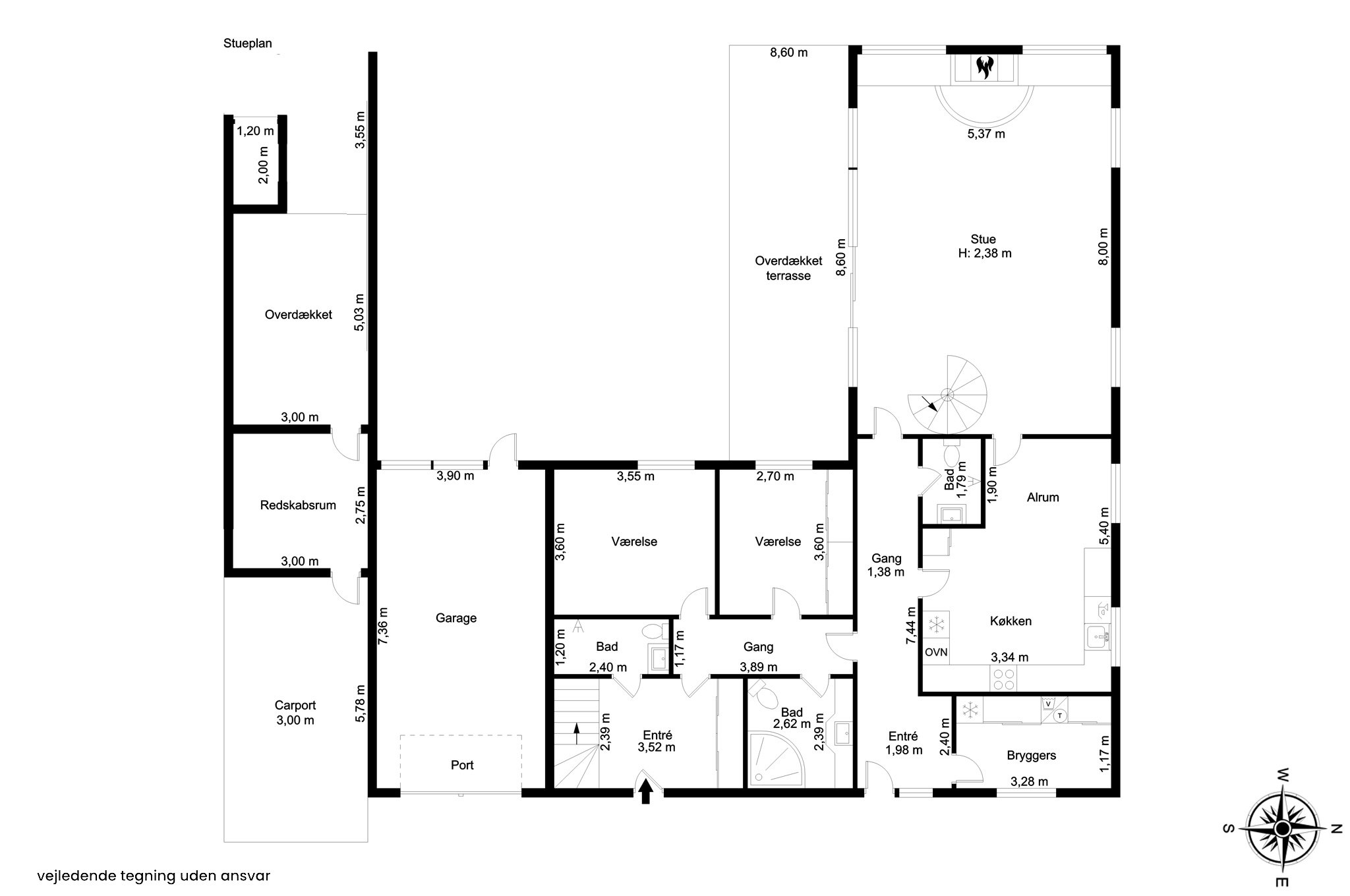 Plantegninger billede af Ålholmparken 54, 3400 Hillerød
