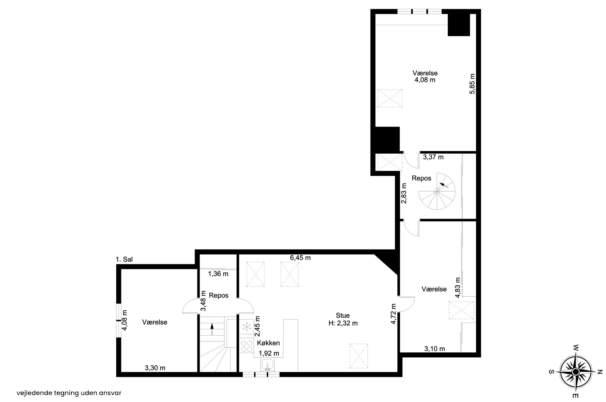 Plantegninger billede af Ålholmparken 54, 3400 Hillerød