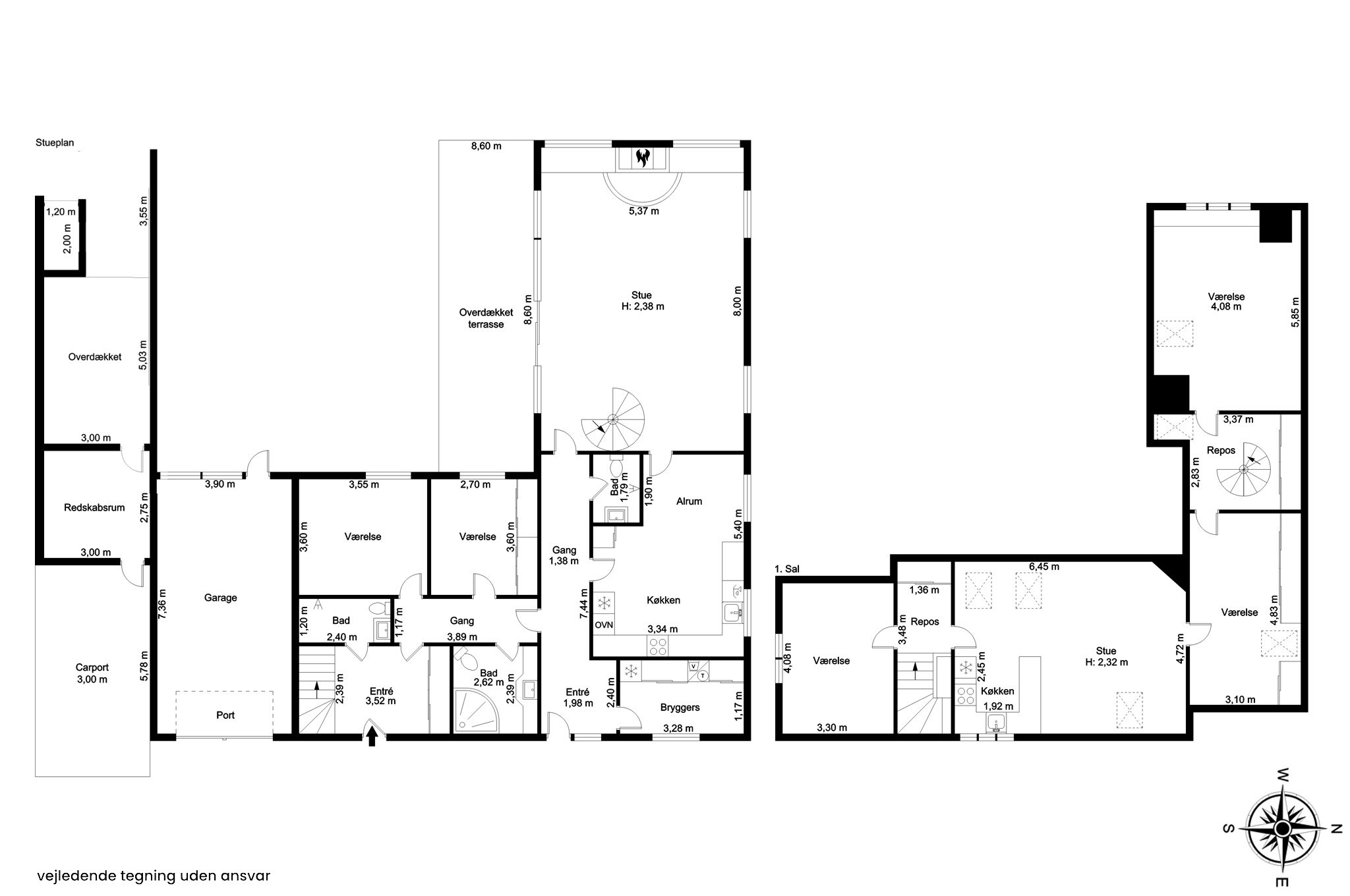 Plantegninger billede af Ålholmparken 54, 3400 Hillerød