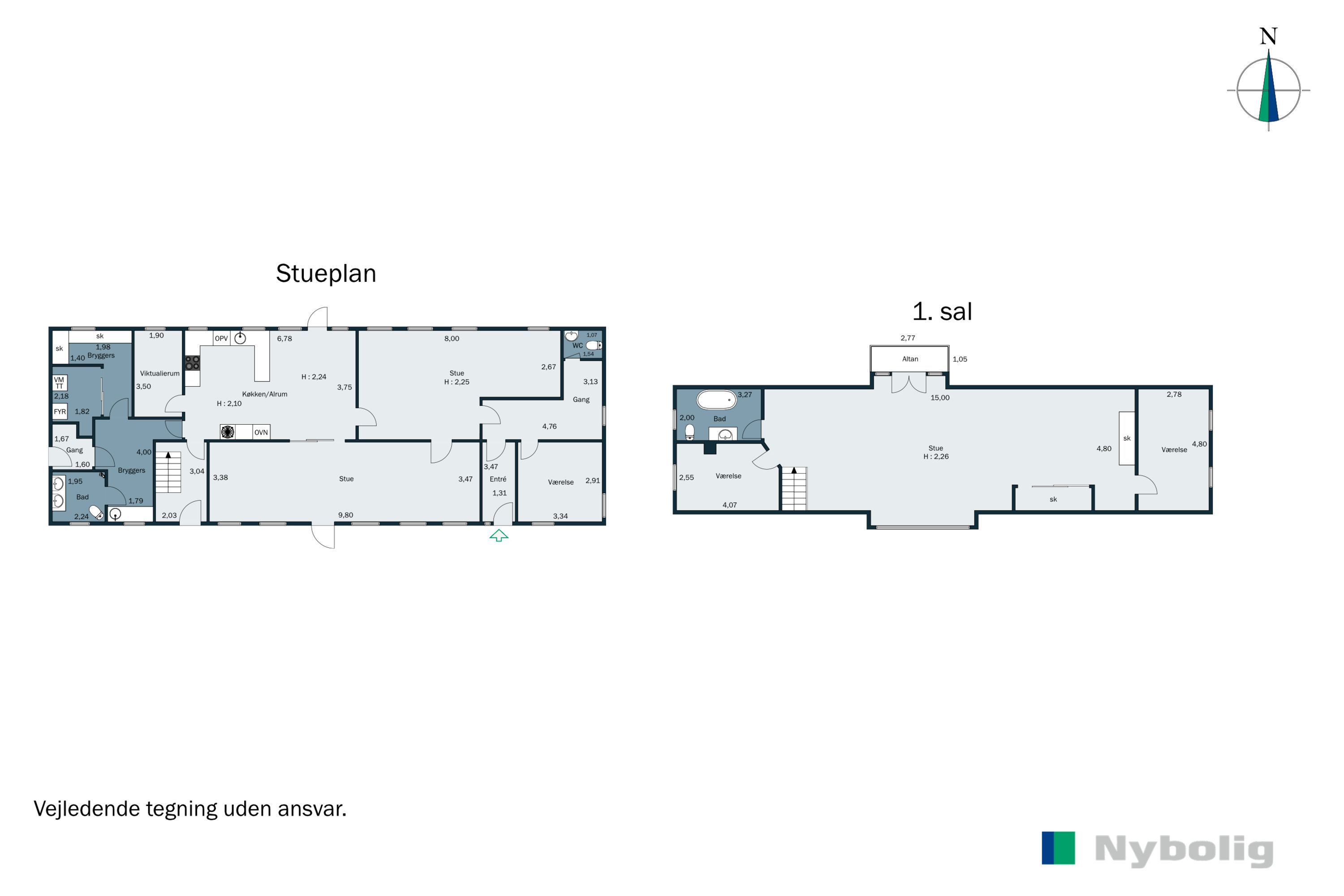 Plantegninger billede af Rude Havvej 115, Rude, 8300 Odder