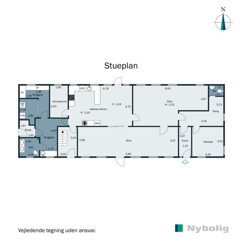 Plantegninger billede af Rude Havvej 115, Rude, 8300 Odder