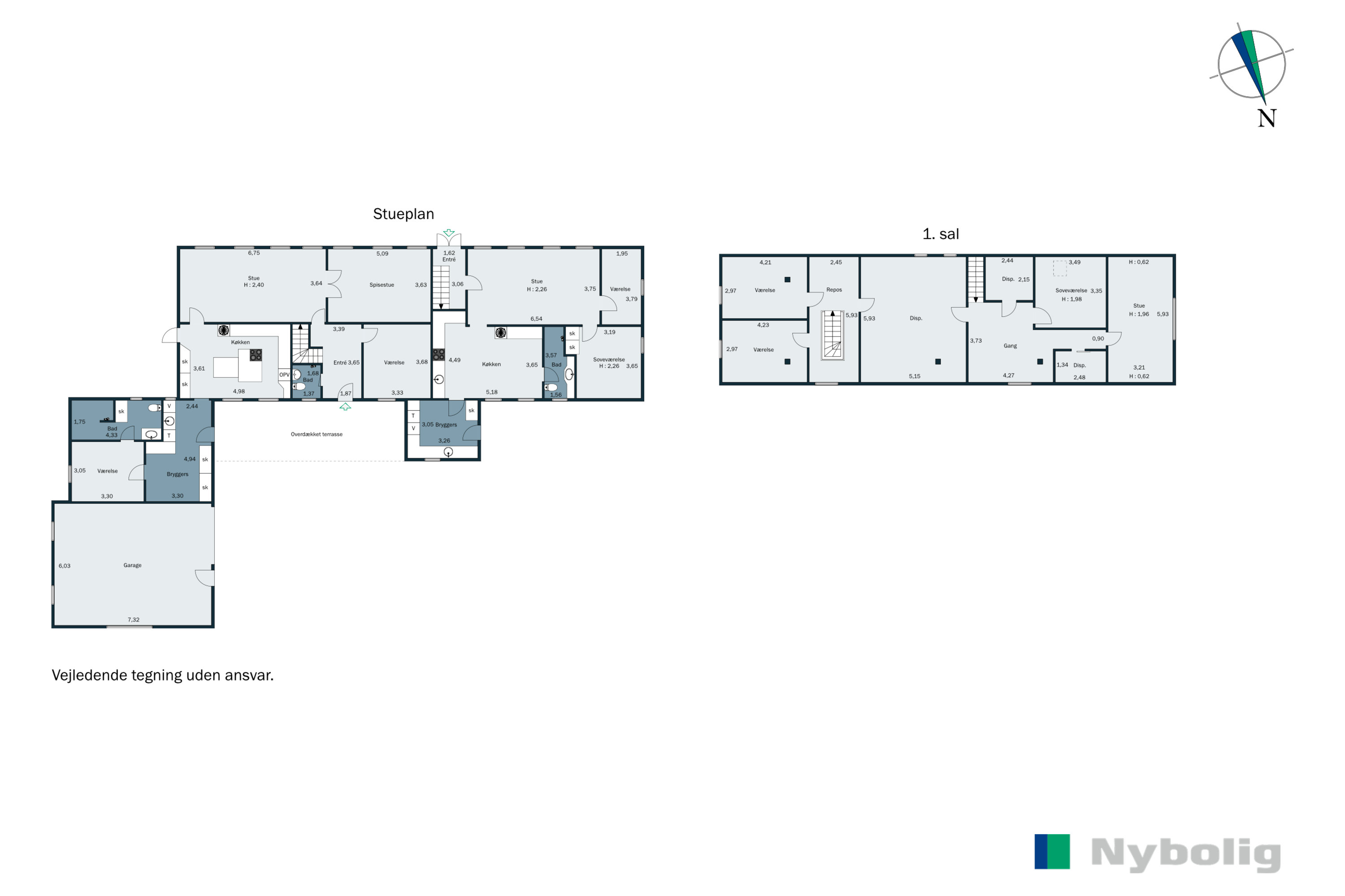 Plantegninger billede af Kirkevej 11A, Felsted, 6200 Aabenraa
