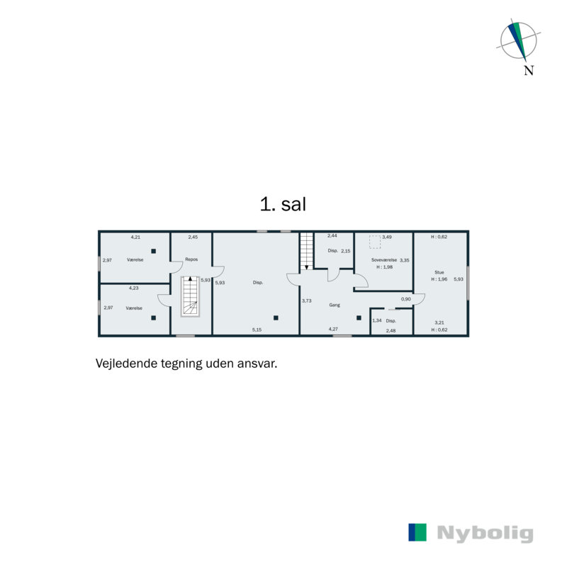 Plantegninger billede af Kirkevej 11A, Felsted, 6200 Aabenraa