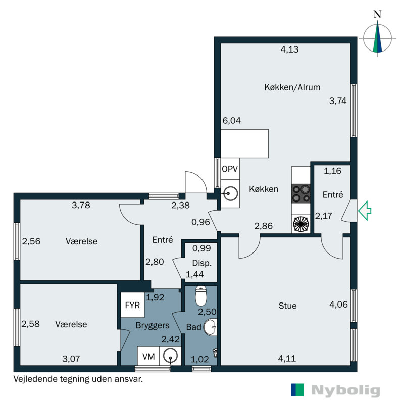 Plantegninger billede af Ingemanns Alle 56, 6700 Esbjerg