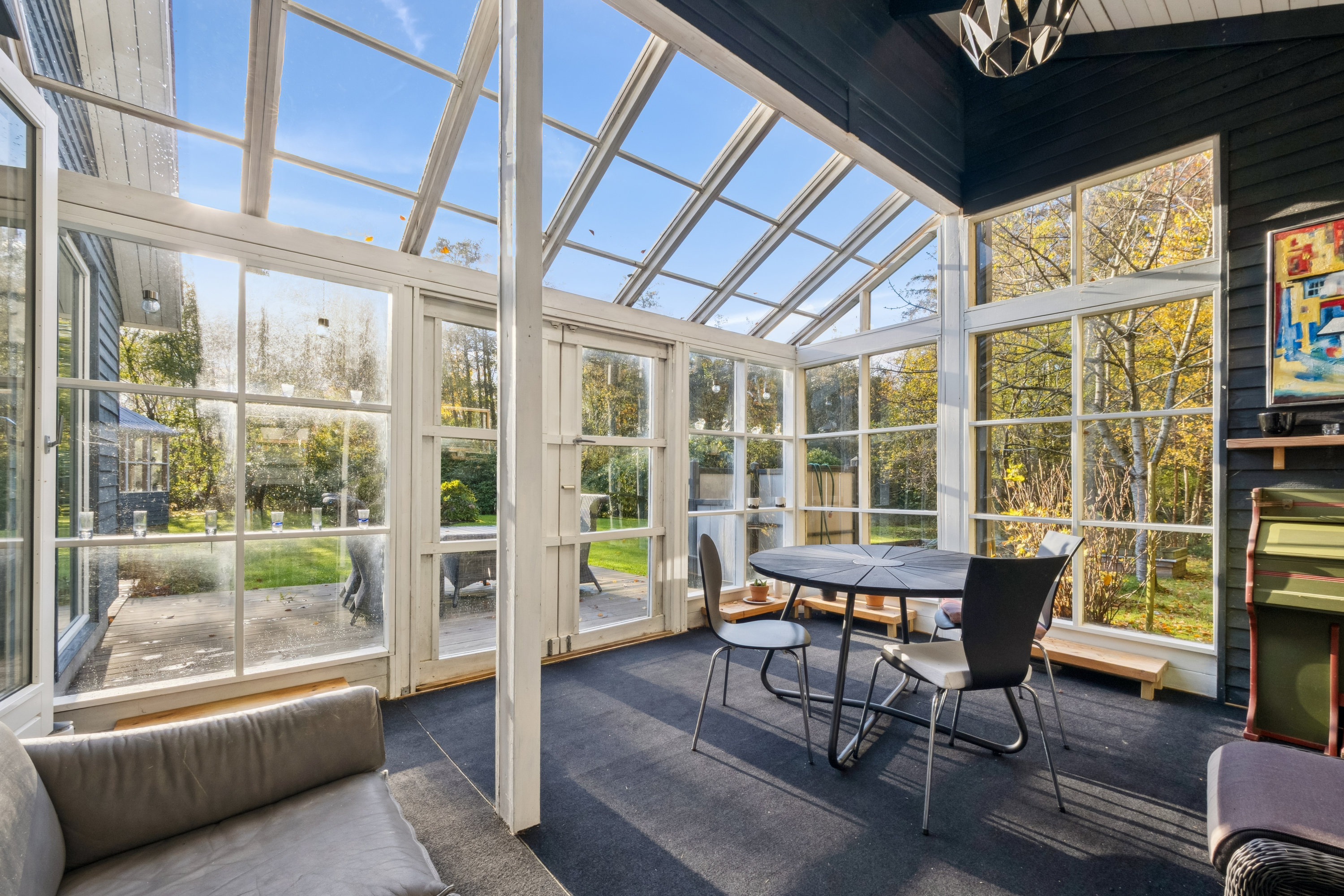 Fremhævet udestue billede i fuldskærmstilstand. Billede af Vile Vestergårdvej 31, Vile, 7870 Roslev