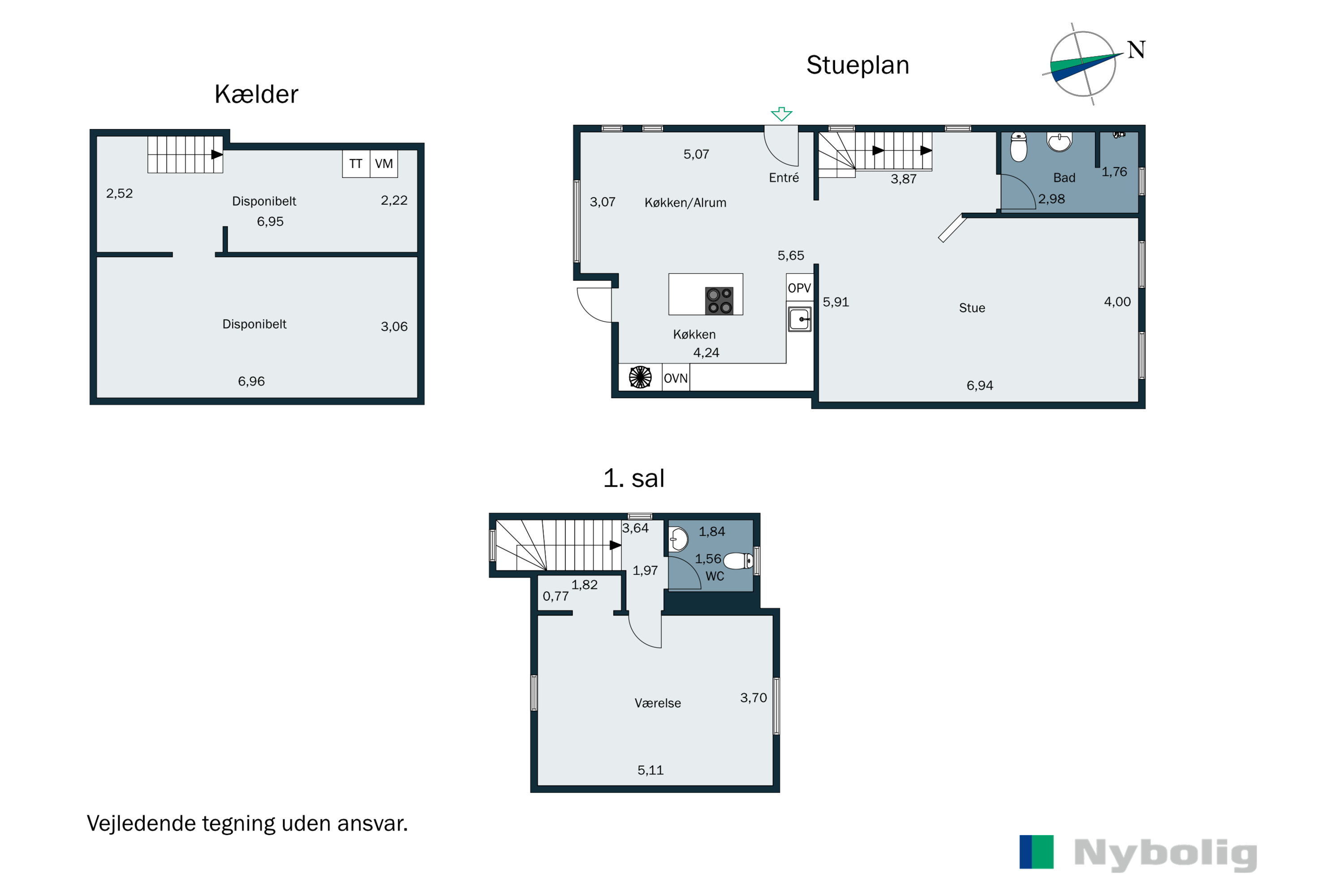Plantegninger billede af Haraldsgade 50, 6700 Esbjerg
