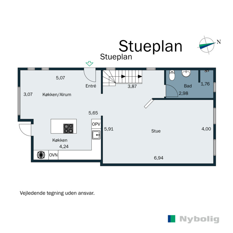 Plantegninger billede af Haraldsgade 50, 6700 Esbjerg