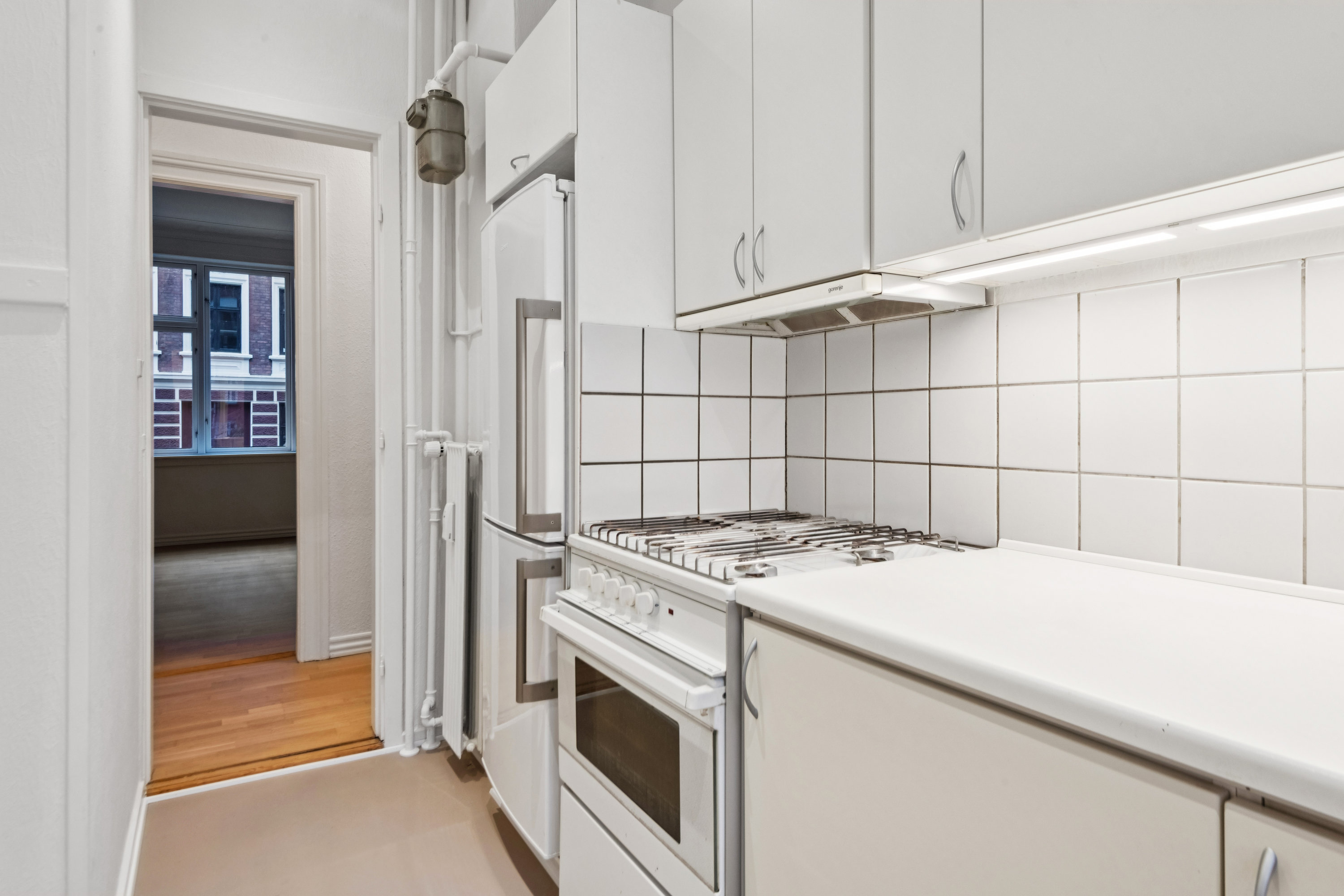 Fremhævet køkken billede i fuldskærmstilstand. Billede af Christiansgade 35, st.. tv., 9000 Aalborg