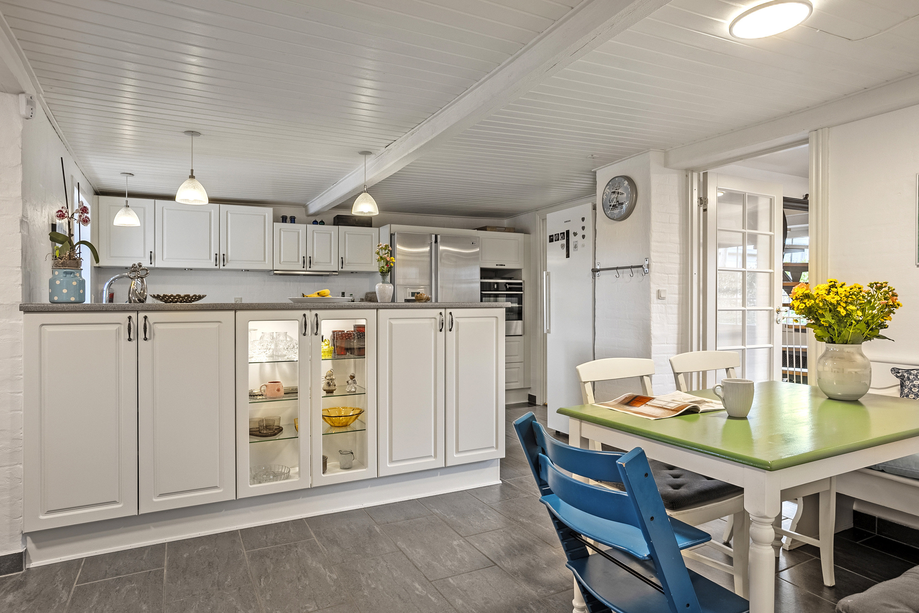 Fremhævet spisekøkken billede i fuldskærmstilstand. Billede af Vesterled 140, 6650 Brørup