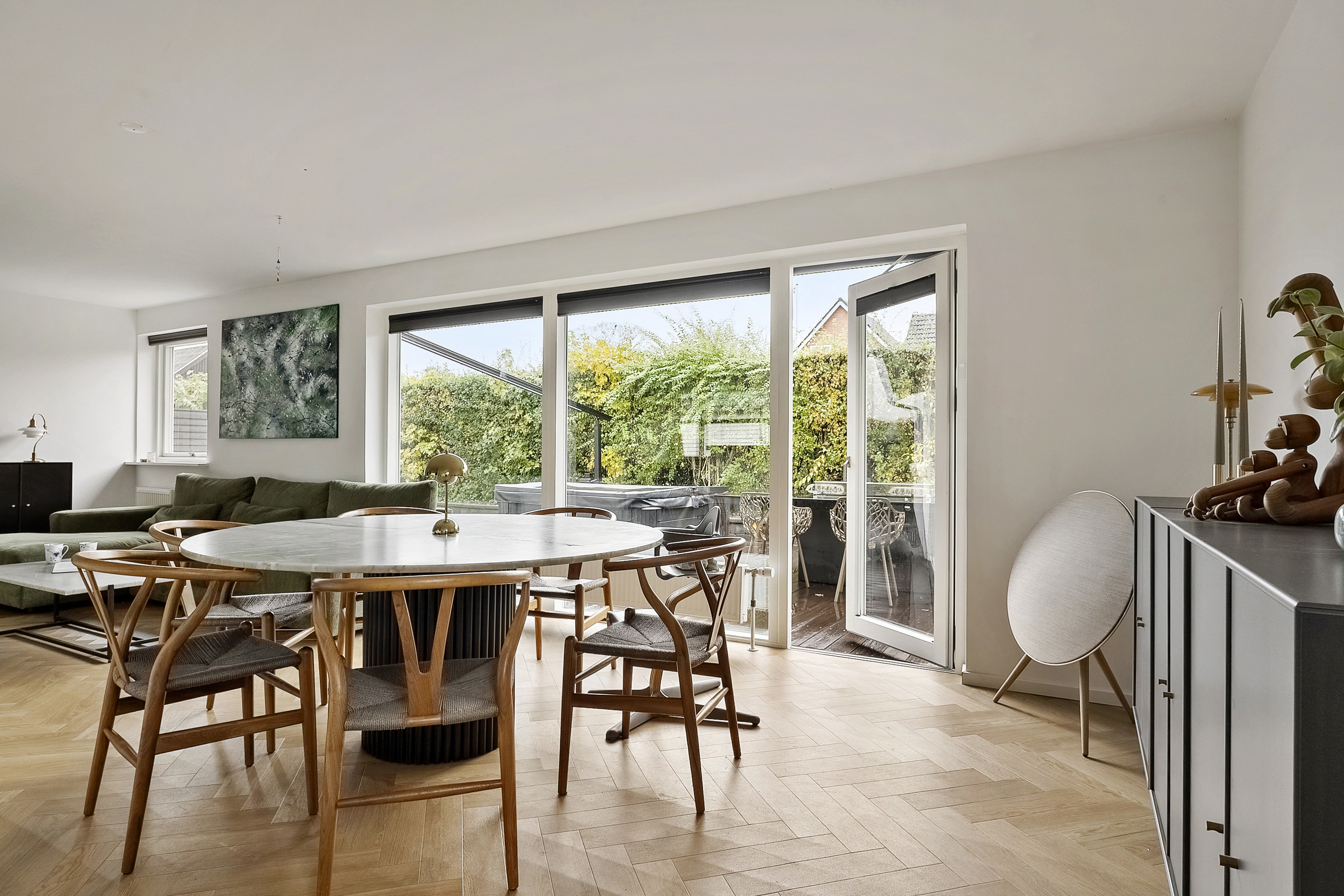 Fremhævet spisestue billede i fuldskærmstilstand. Billede af Stevedorevej 6A, 8700 Horsens