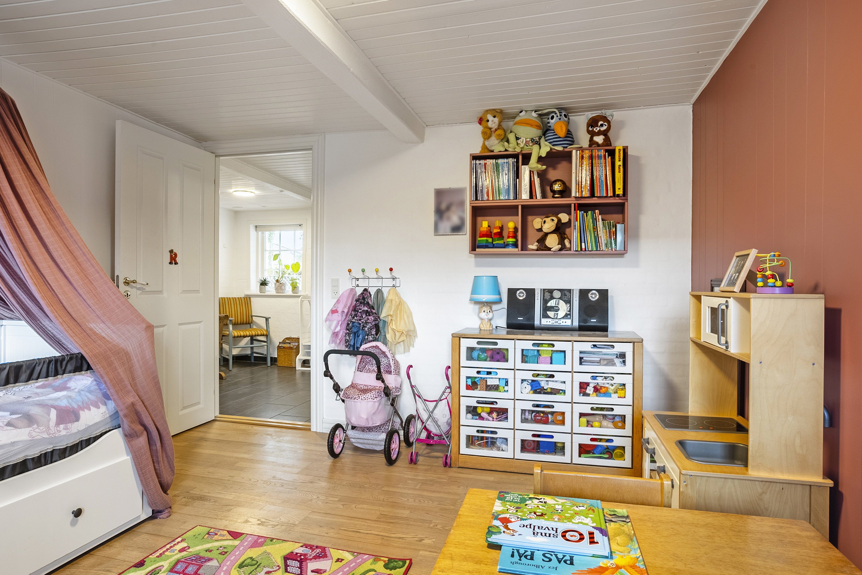 Fremhævet soveværelse billede i fuldskærmstilstand. Billede af Vesterled 140, 6650 Brørup