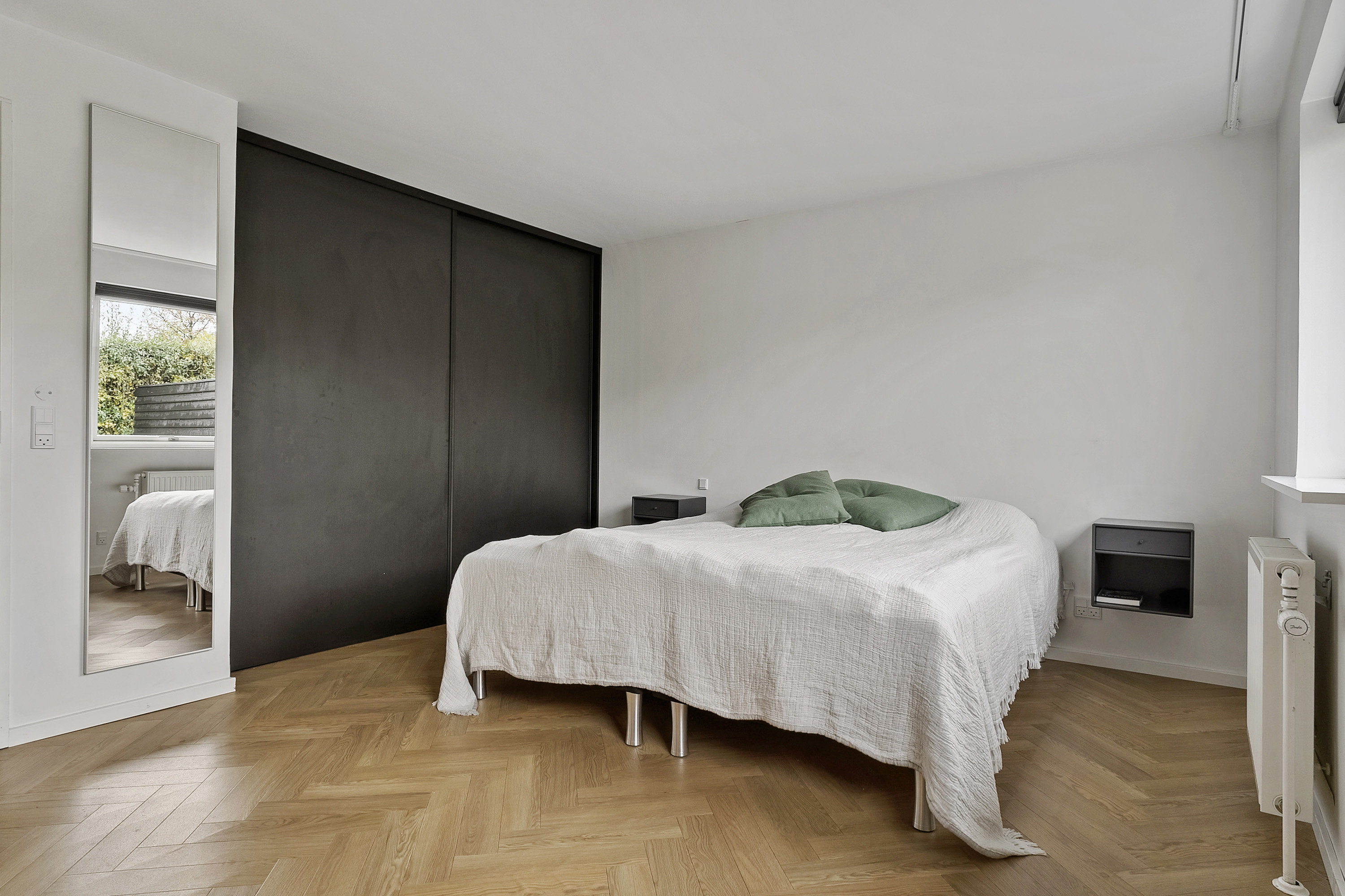 Fremhævet soveværelse billede i fuldskærmstilstand. Billede af Stevedorevej 6A, 8700 Horsens