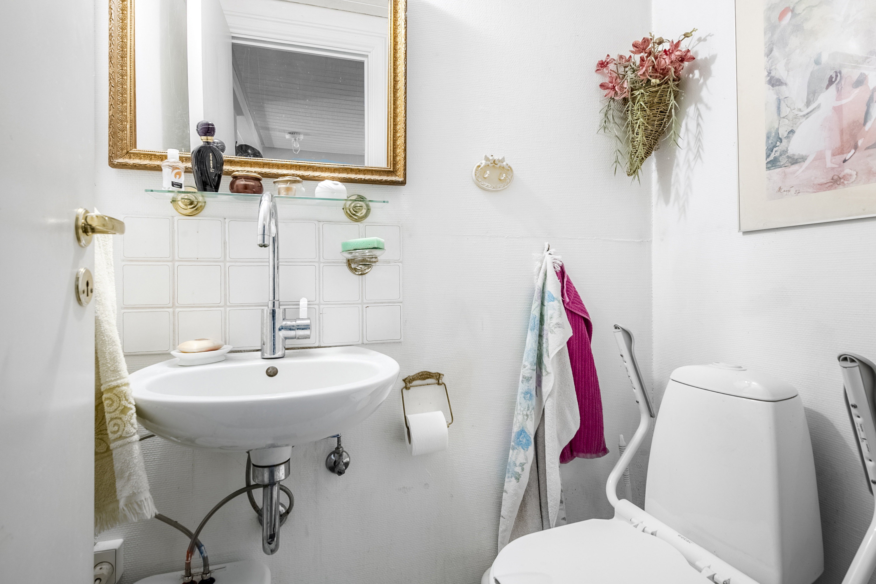 Fremhævet badeværelse billede i fuldskærmstilstand. Billede af Rude Havvej 115, Rude, 8300 Odder