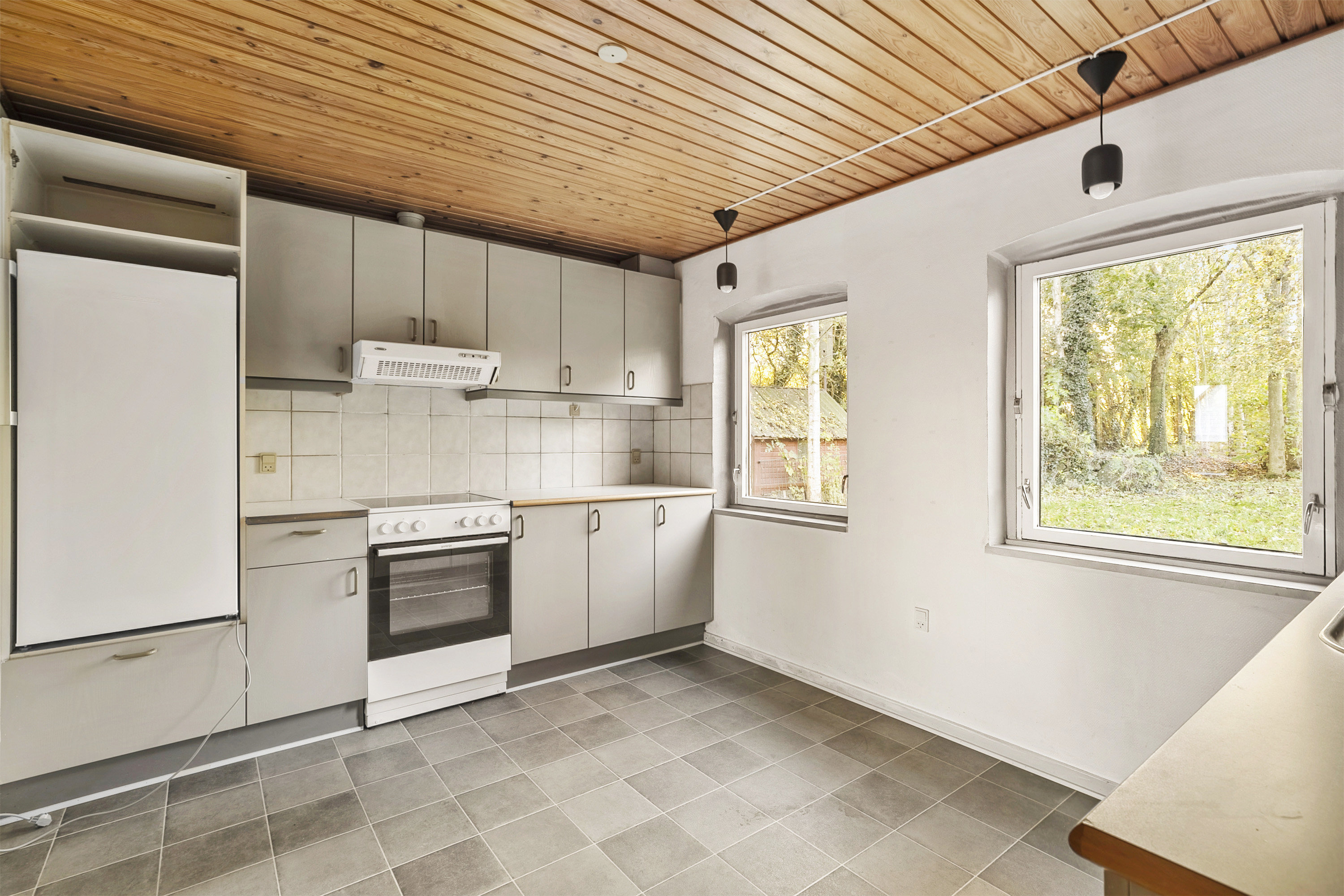 Fremhævet køkken billede i fuldskærmstilstand. Billede af Ormeslevvej 24, Ormeslev, 4241 Vemmelev