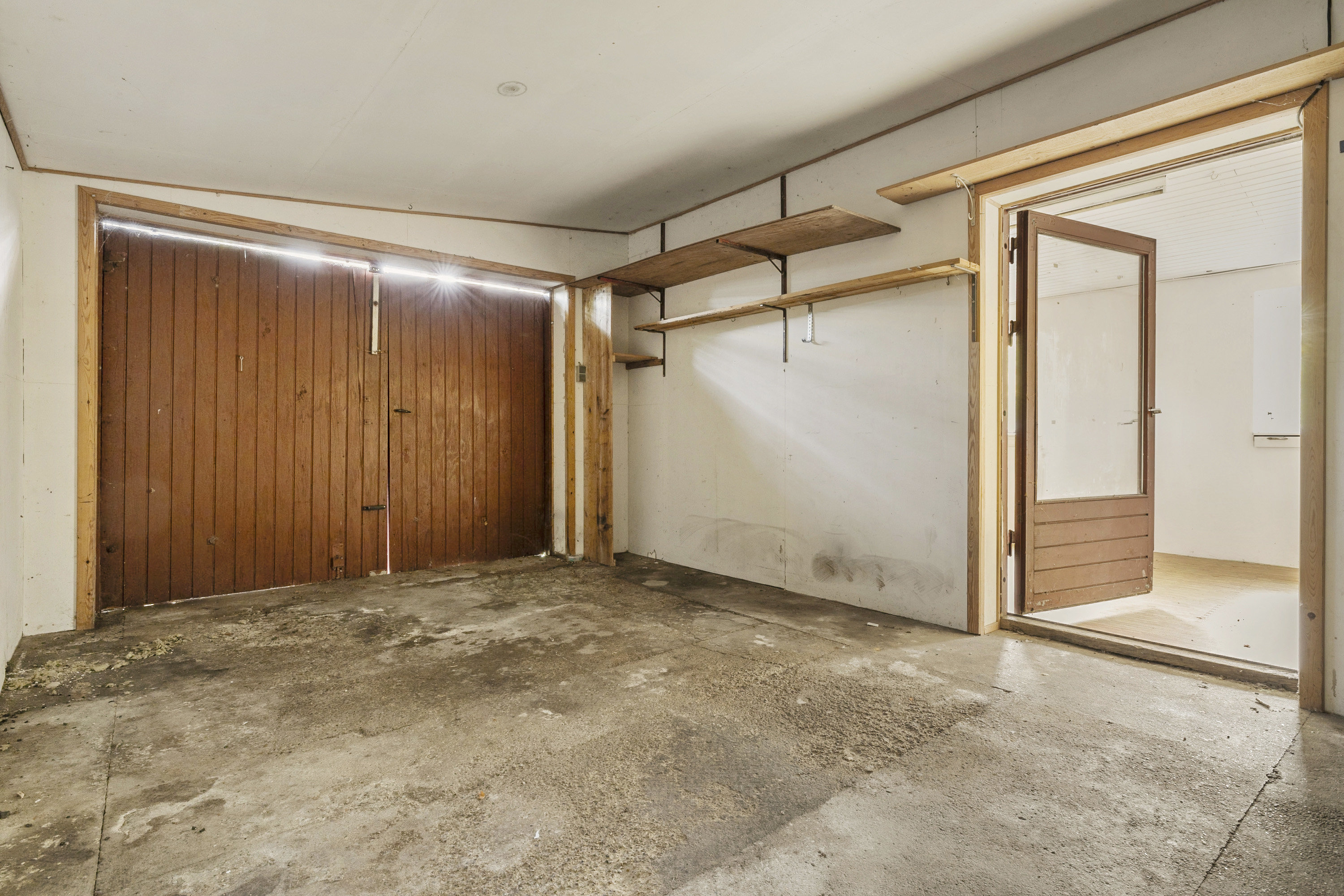 Fremhævet garage billede i fuldskærmstilstand. Billede af Ormeslevvej 24, Ormeslev, 4241 Vemmelev