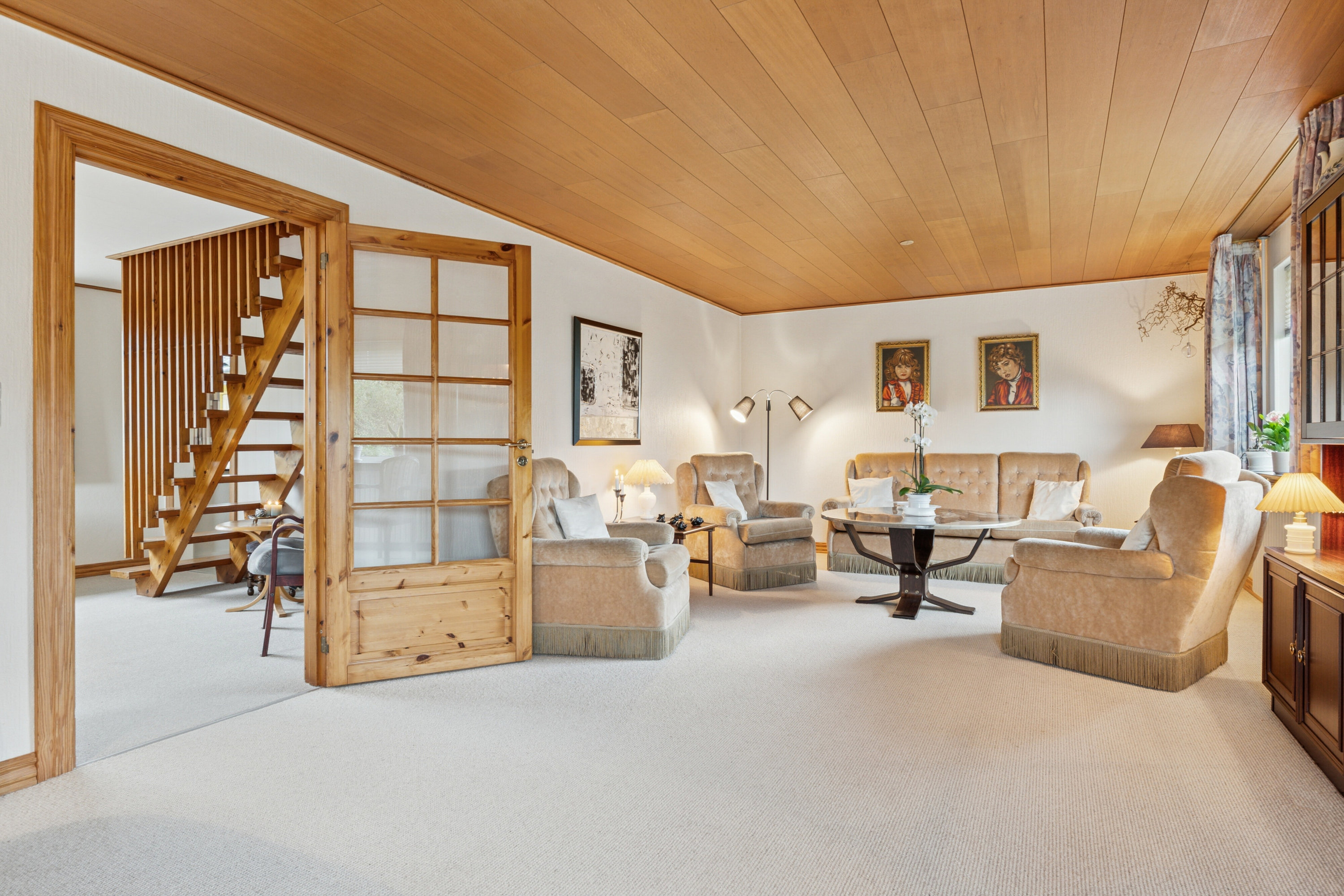 Fremhævet stue billede i fuldskærmstilstand. Billede af Astrupvej 722, Astrup, 9800 Hjørring