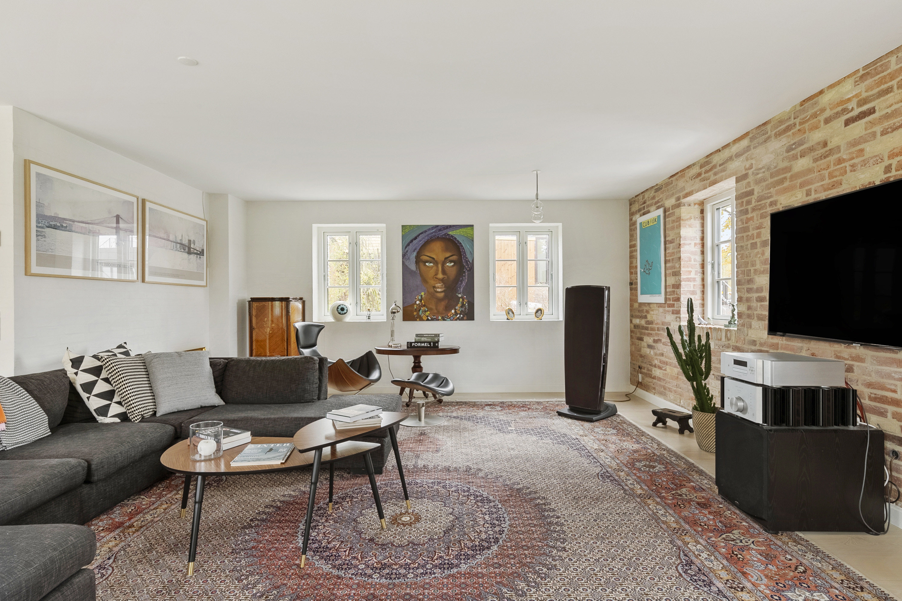 Fremhævet stue billede i fuldskærmstilstand. Billede af Søvangsvej 13, 8355 Solbjerg