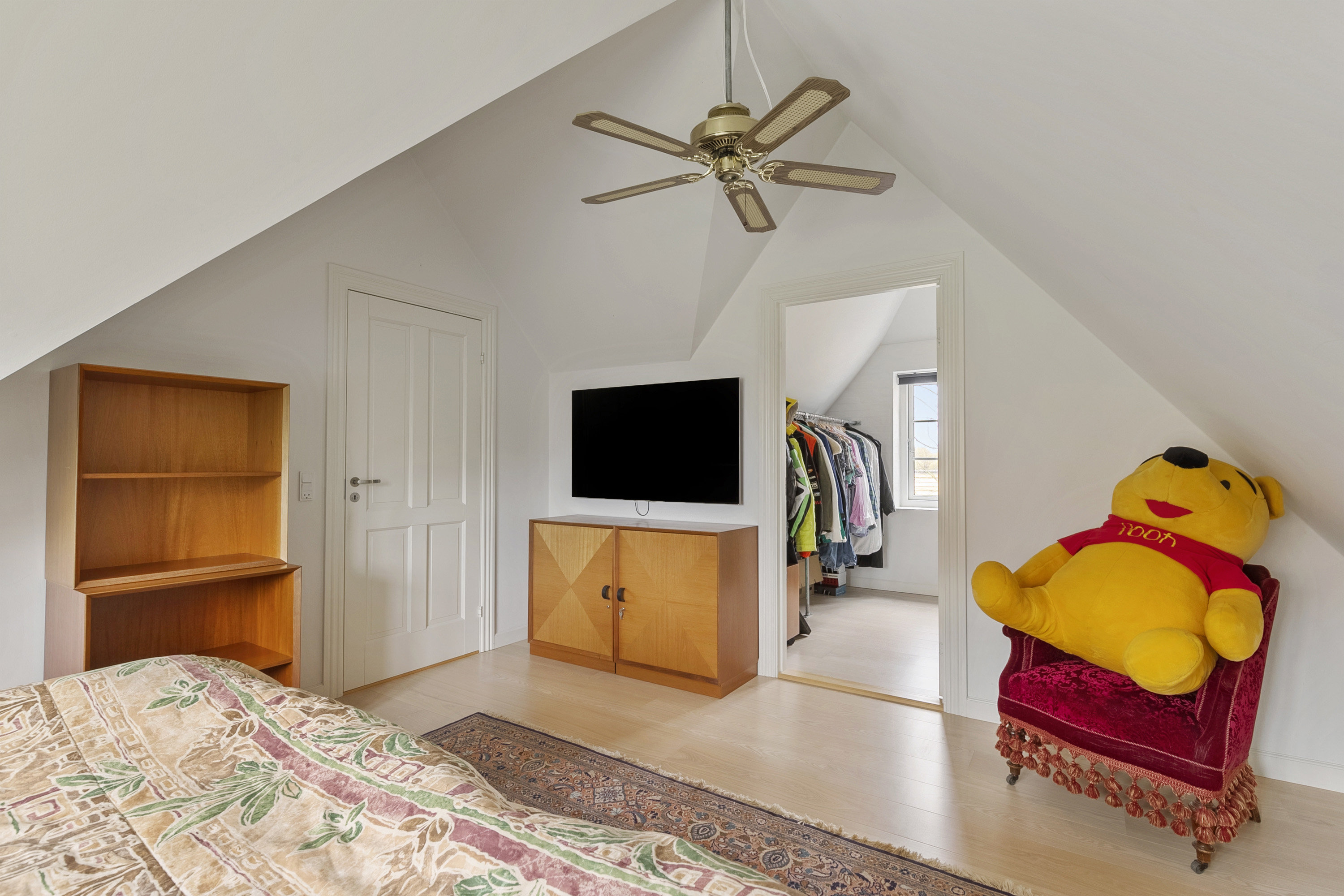 Fremhævet soveværelse billede i fuldskærmstilstand. Billede af Søvangsvej 13, 8355 Solbjerg