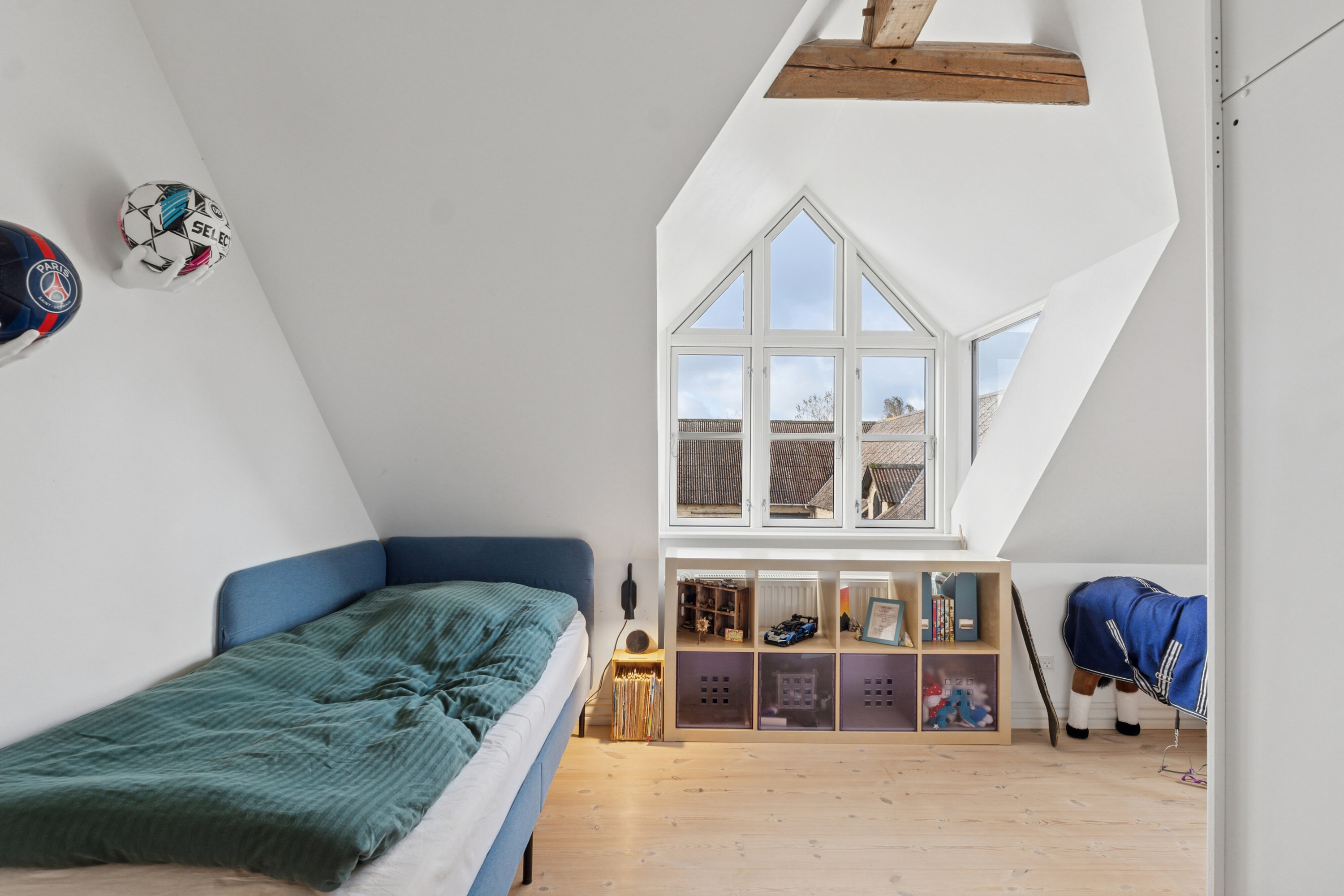 Fremhævet soveværelse billede i fuldskærmstilstand. Billede af Tårup Vestergyde 95, Tårup, 5370 Mesinge