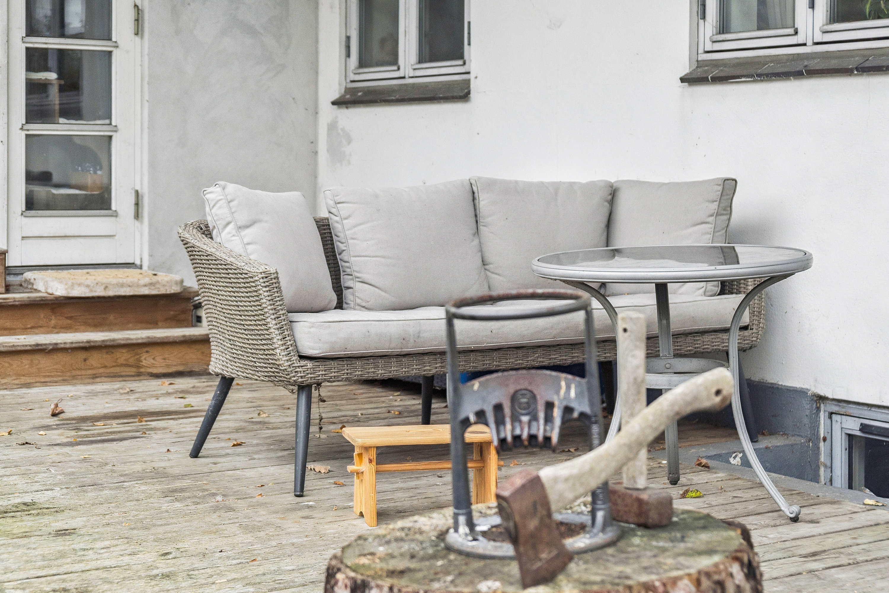 Fremhævet overdækket terrasse billede i fuldskærmstilstand. Billede af Bødkergårdsvej 19, 3300 Frederiksværk