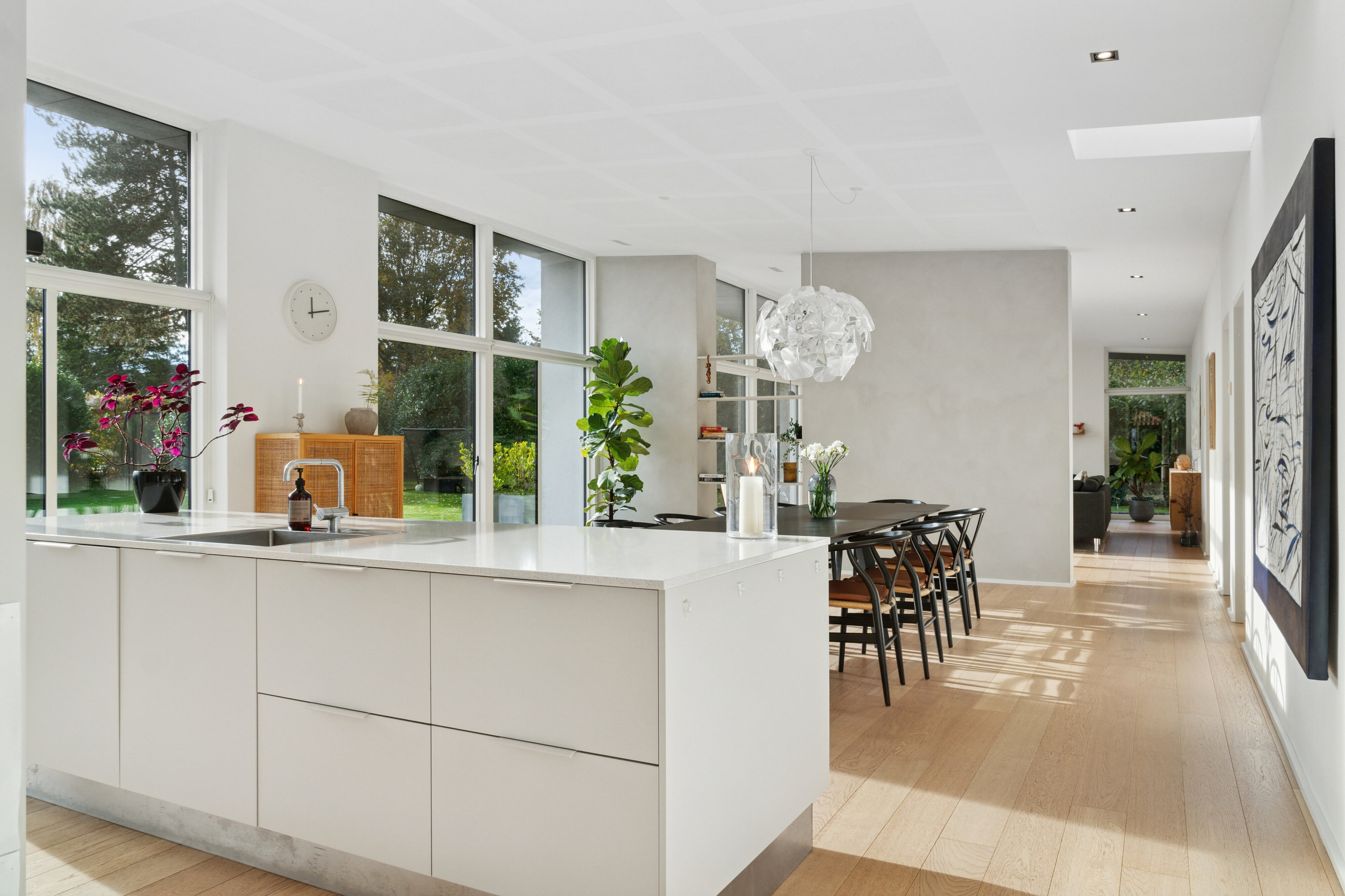 Fremhævet køkken billede i fuldskærmstilstand. Billede af Elmehøjvej 21A, Skåde, 8270 Højbjerg