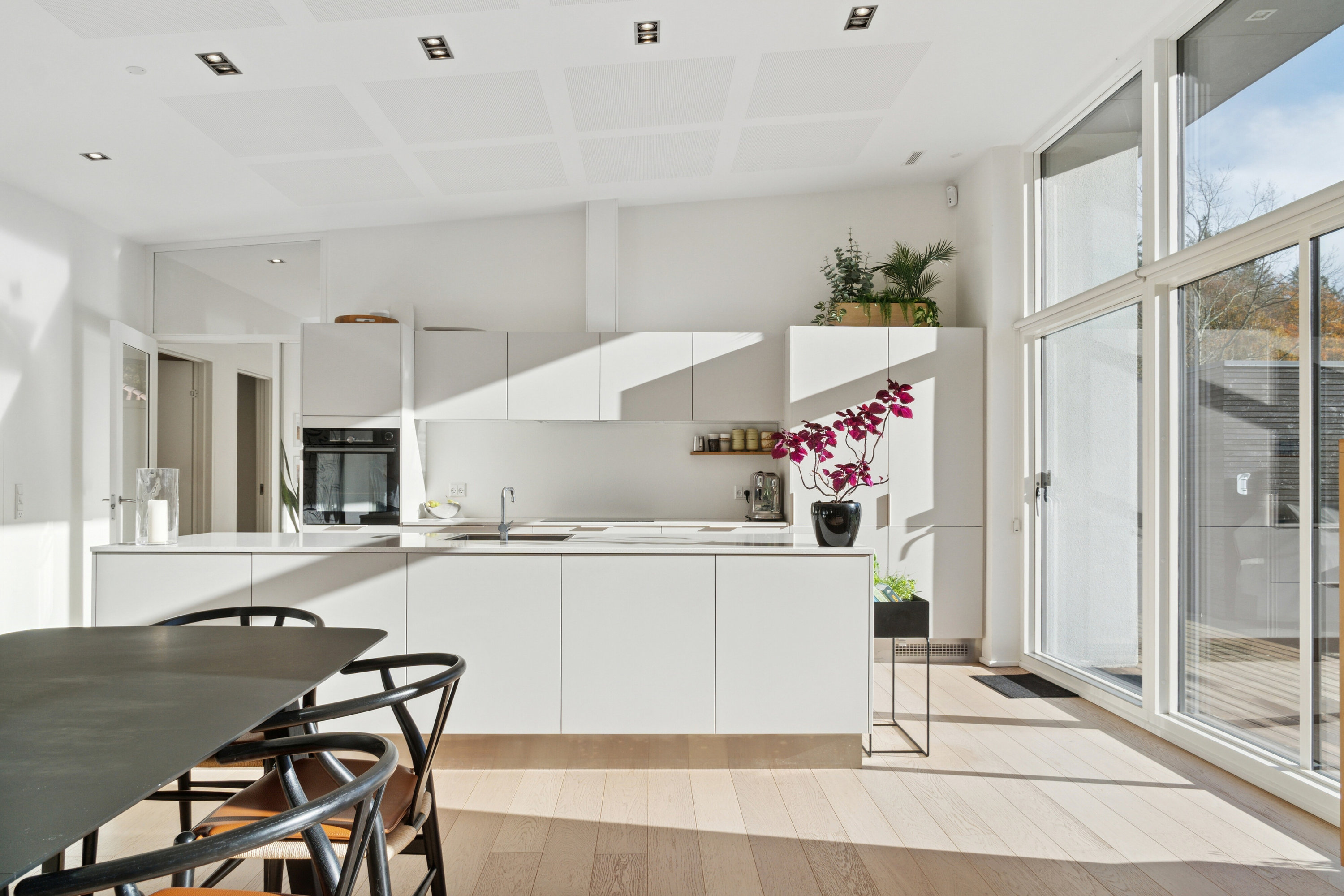 Fremhævet køkken billede i fuldskærmstilstand. Billede af Elmehøjvej 21A, Skåde, 8270 Højbjerg