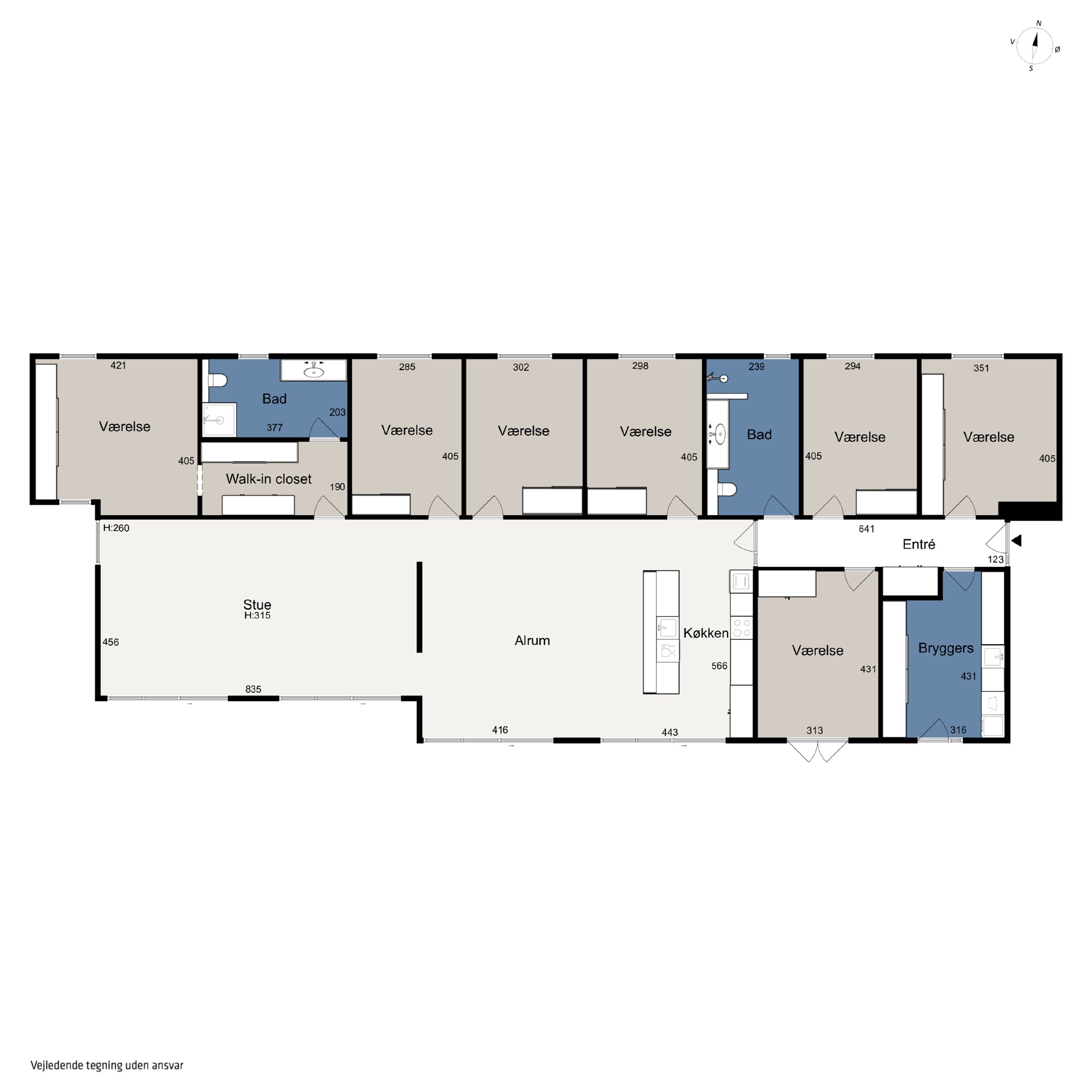 Plantegninger billede af Elmehøjvej 21A, Skåde, 8270 Højbjerg