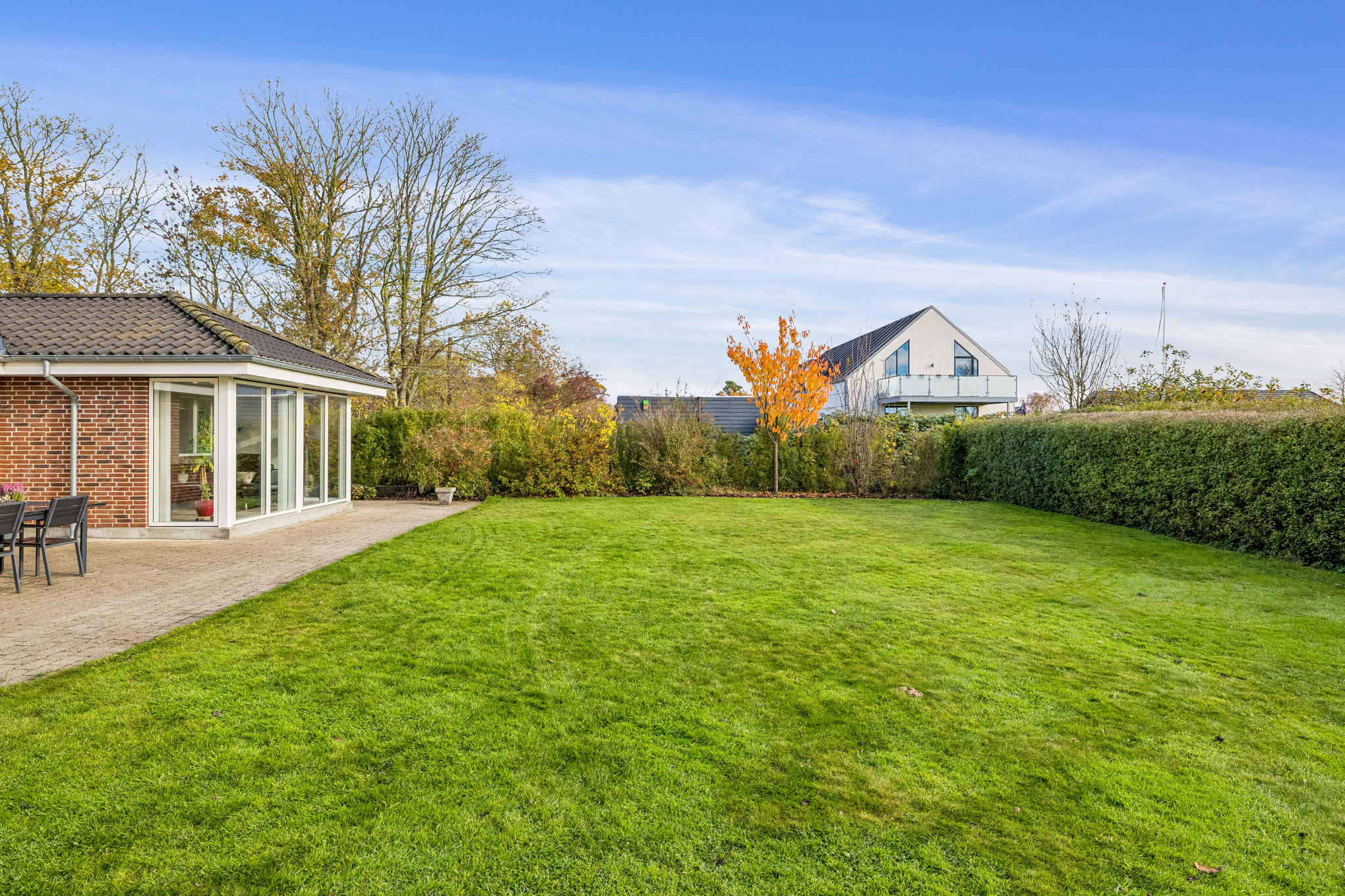 Fremhævet have billede i fuldskærmstilstand. Billede af Lunden 5A, Haslund, 8940 Randers SV