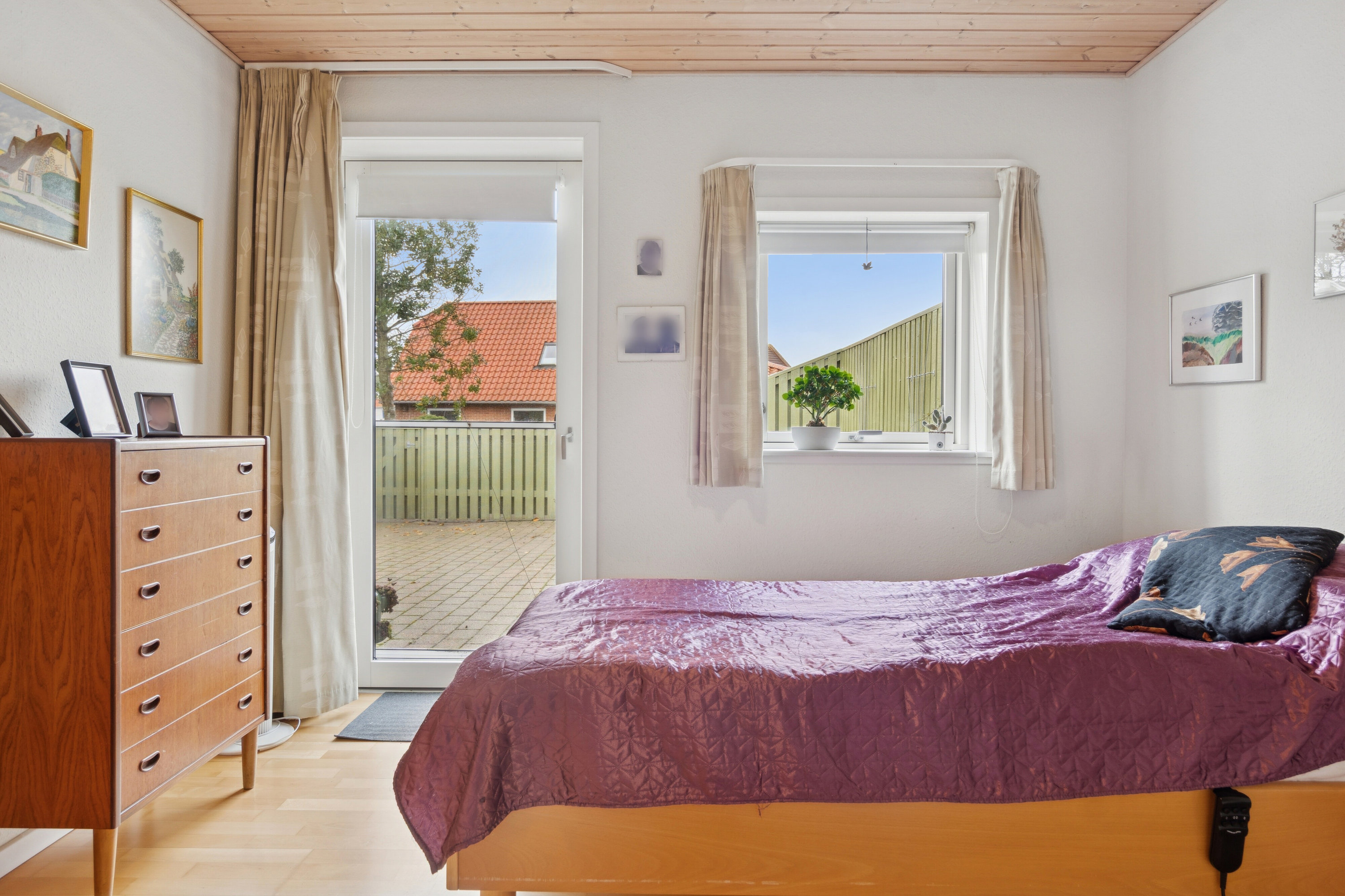 Fremhævet soveværelse billede i fuldskærmstilstand. Billede af Nørregade 7M, 7760 Hurup Thy