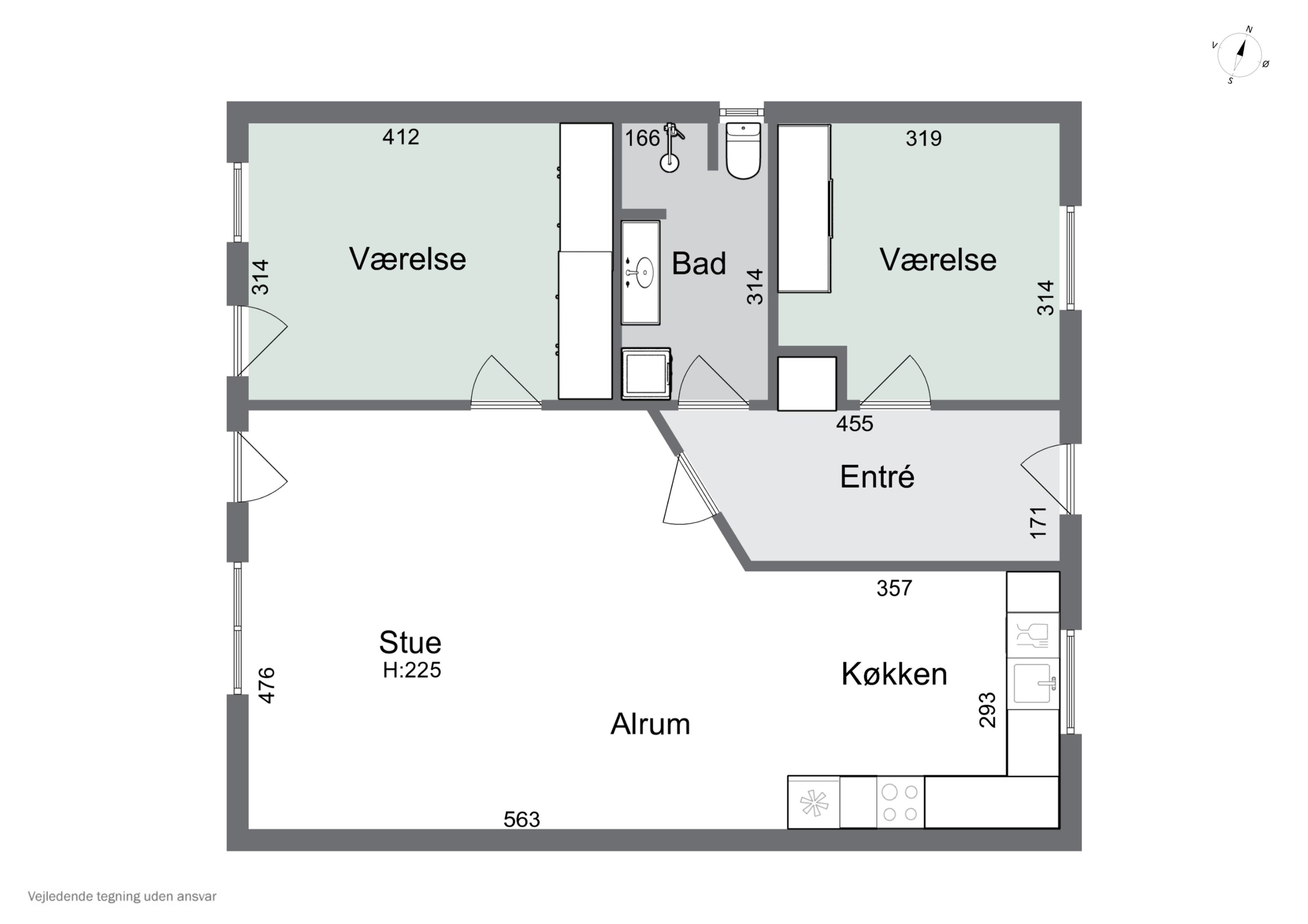 Plantegninger billede af Nørregade 7M, 7760 Hurup Thy