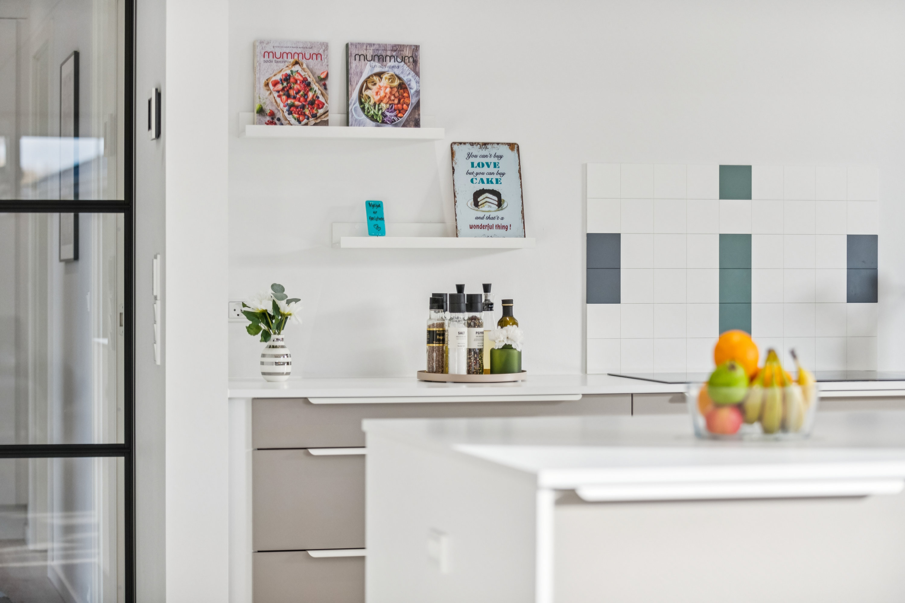 Fremhævet køkken billede i fuldskærmstilstand. Billede af Kornmarken 18, 9240 Nibe